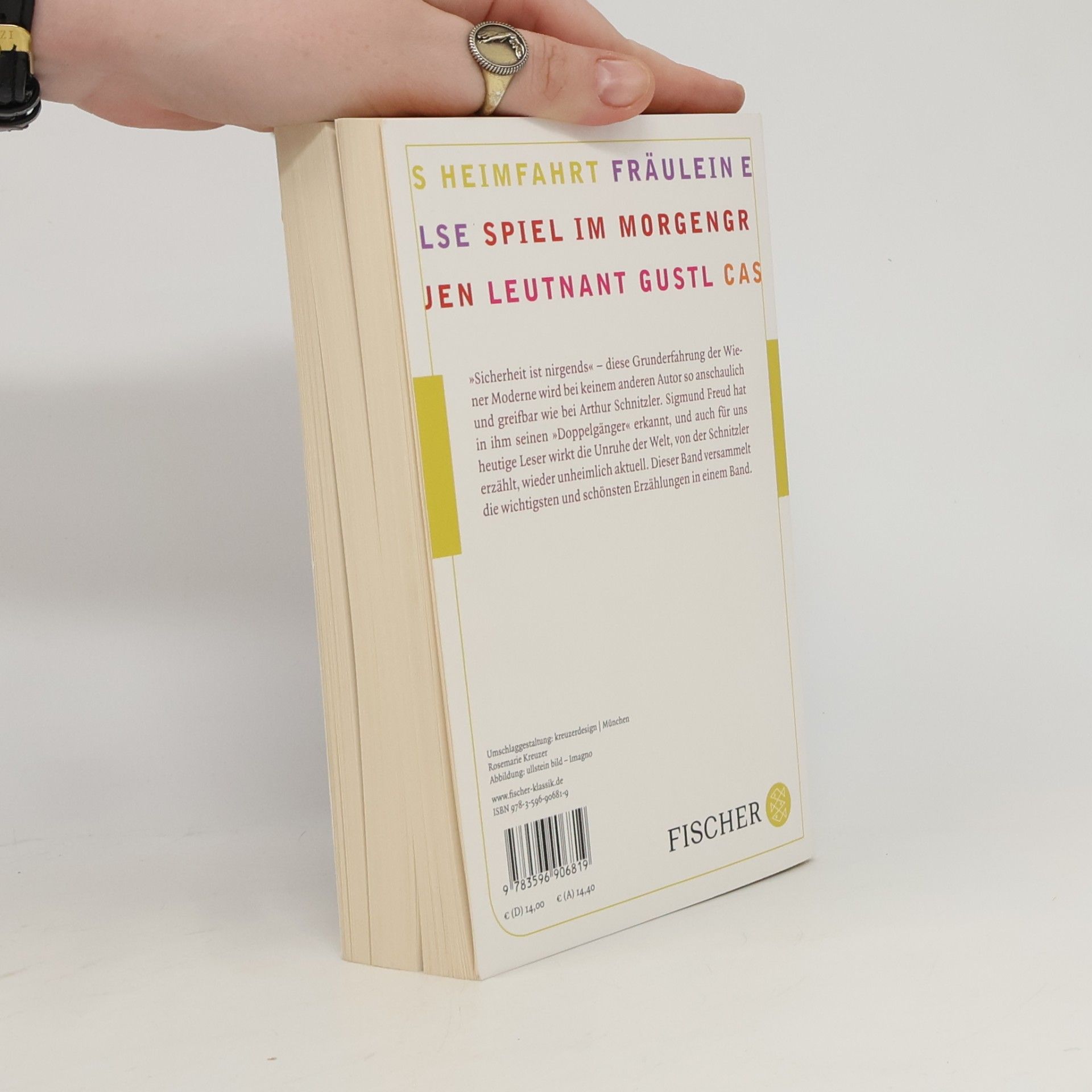 Arthur Schnitzler Meistererzählungen