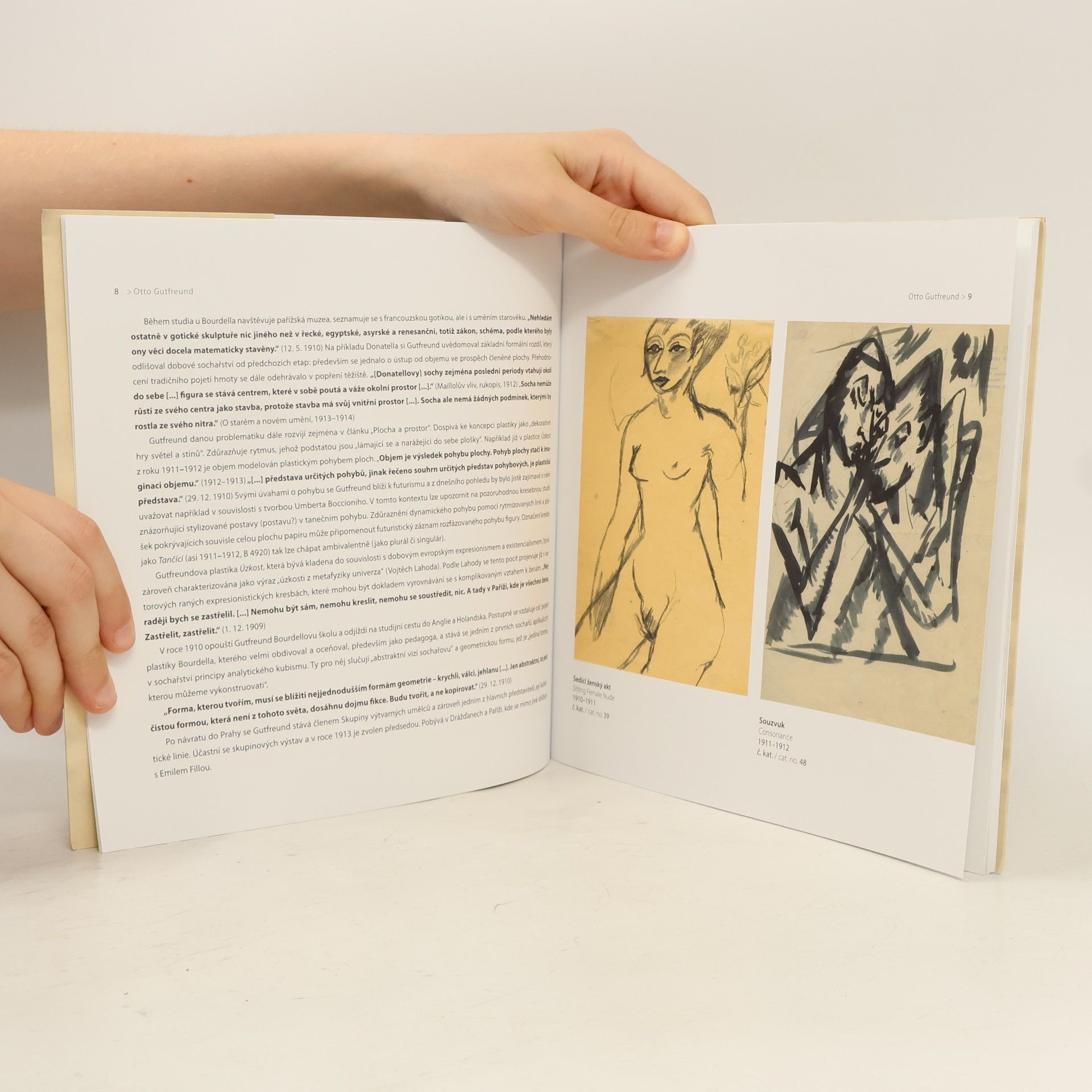 Autorenkollektiv Otto Gutfreund. Kresby. Drawings