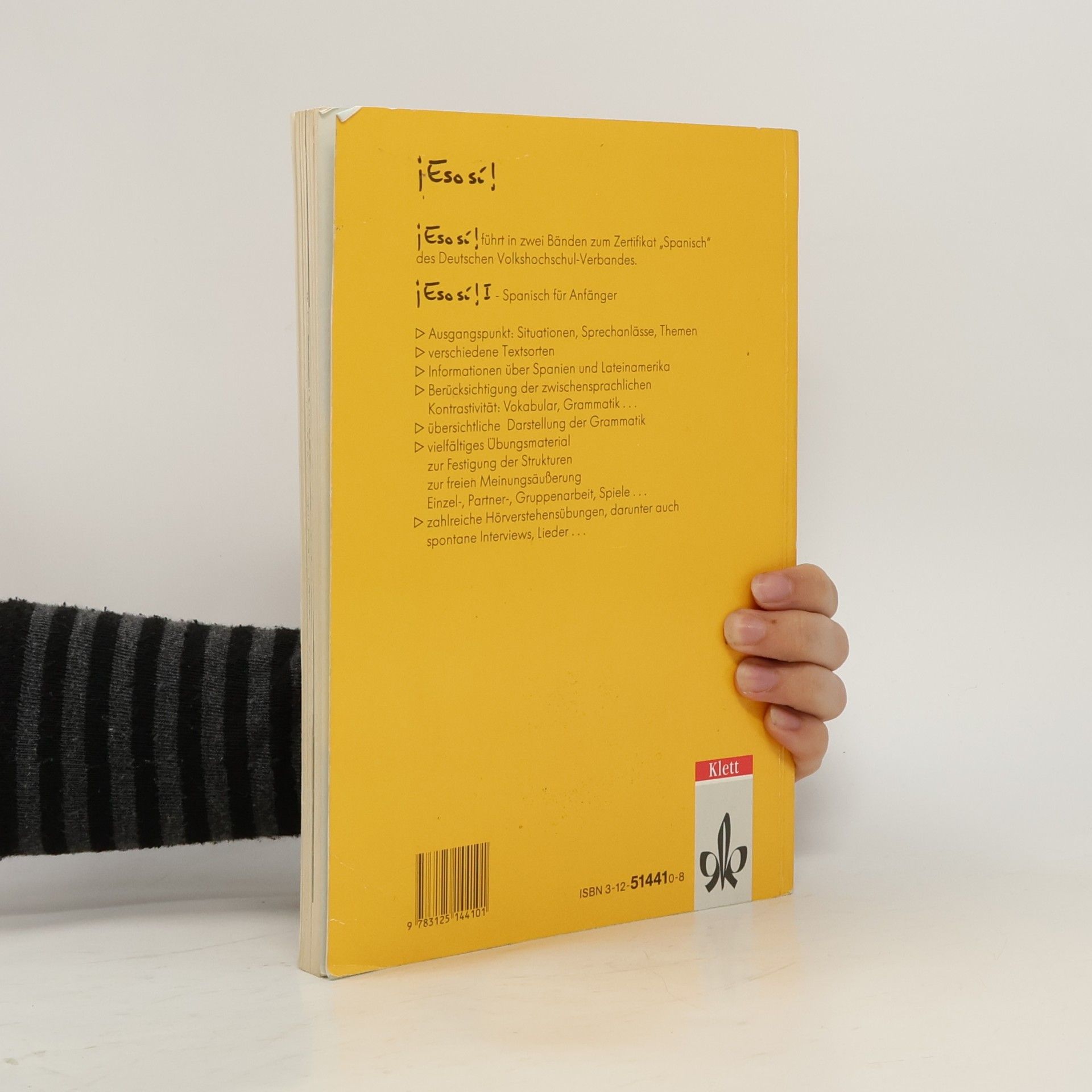 Kolektiv autorů ¡Eso sí! I. Spanisch für Anfänger. Lehrbuch