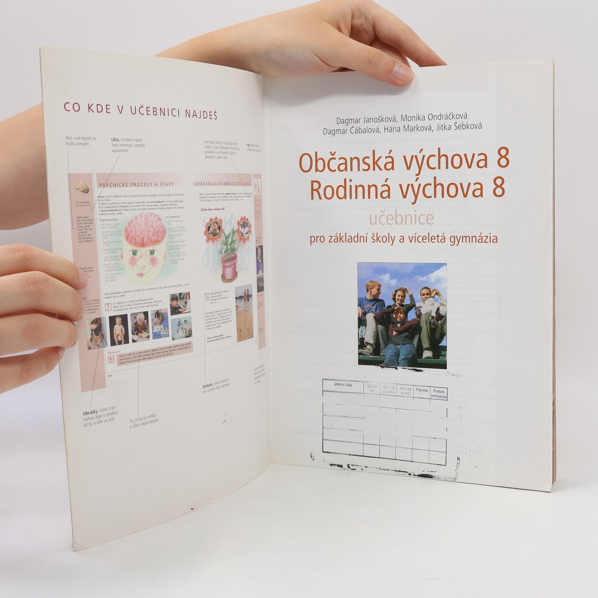 Dagmar Šafránková Občanská výchova 8 ; Rodinná výchova 8 : pro základní školy a víceletá gymnázia