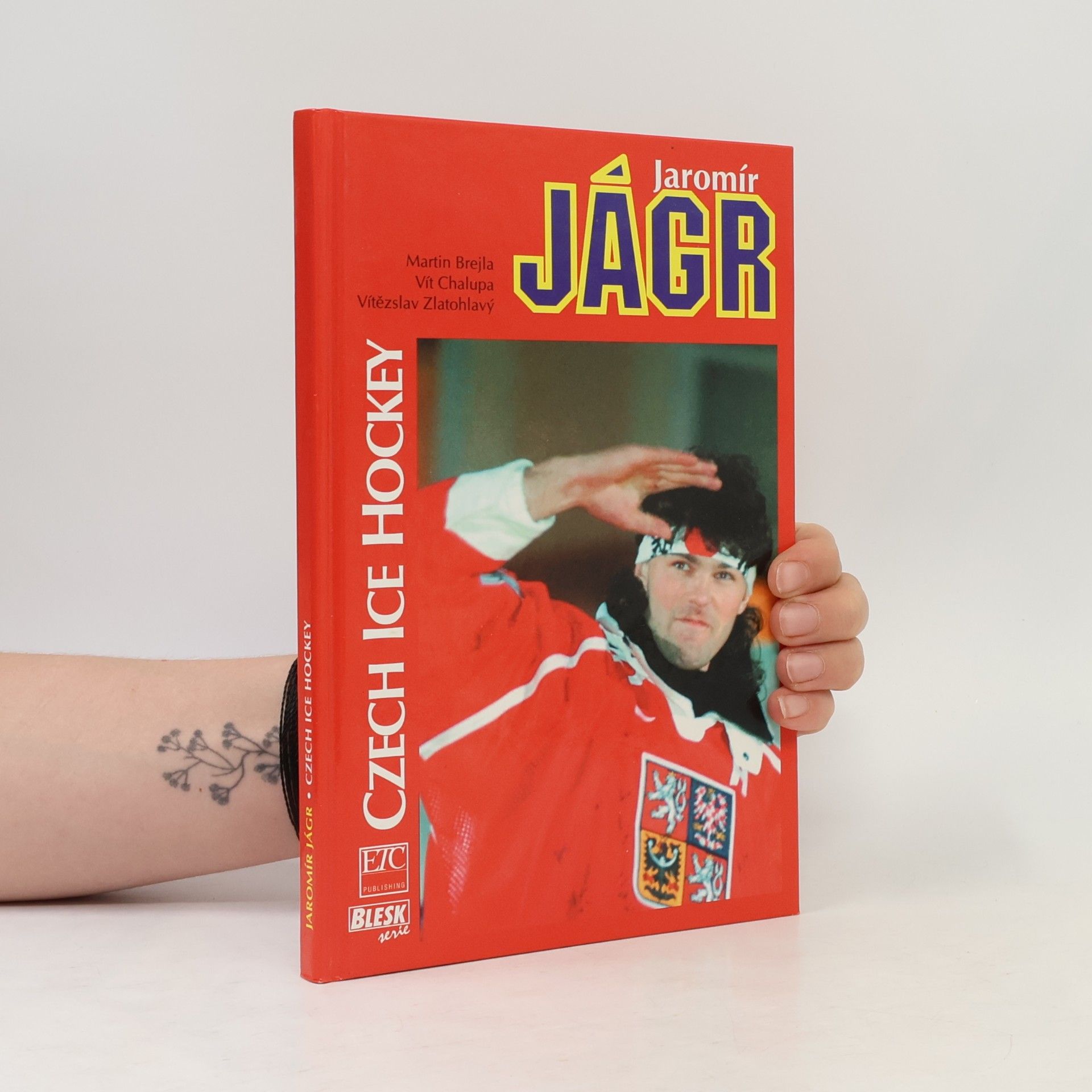 Vít Chalupa Jaromír Jágr. Czech Ice Hockey