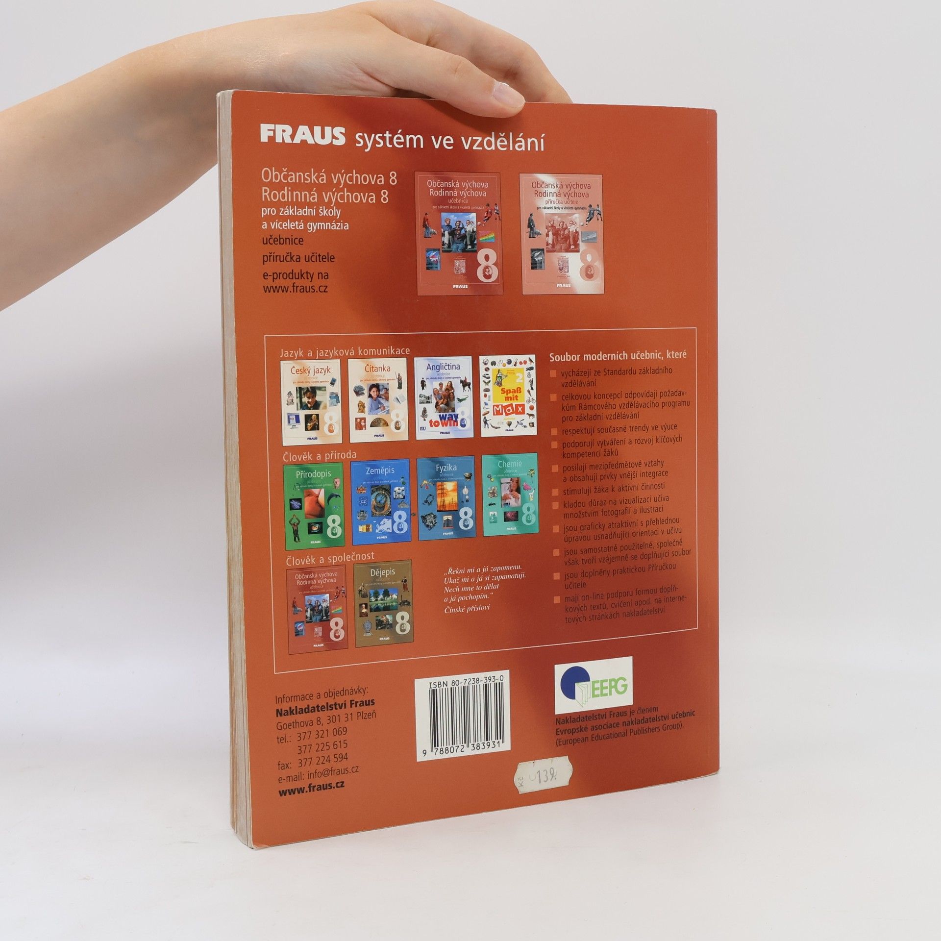Various authors Občanská výchova 8 : Rodinná výchova 8