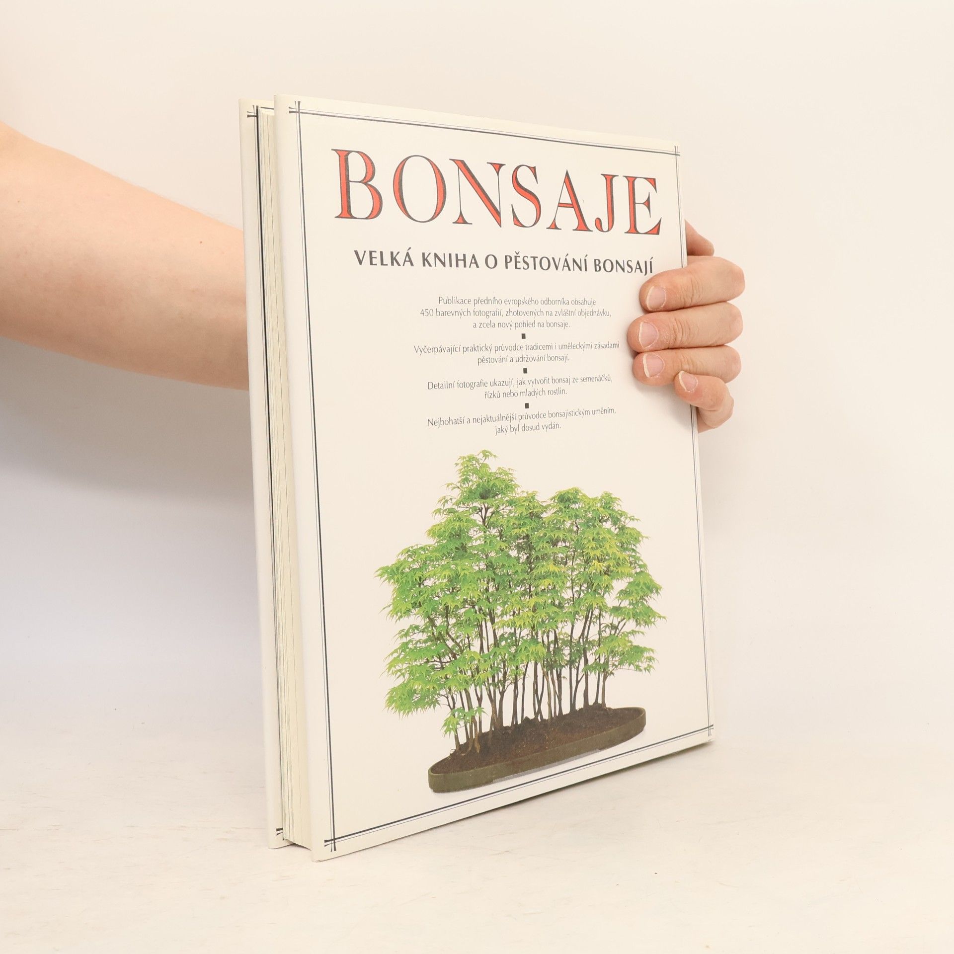 Harry Tomlinson Bonsaje. Velká kniha o pěstování bonsají