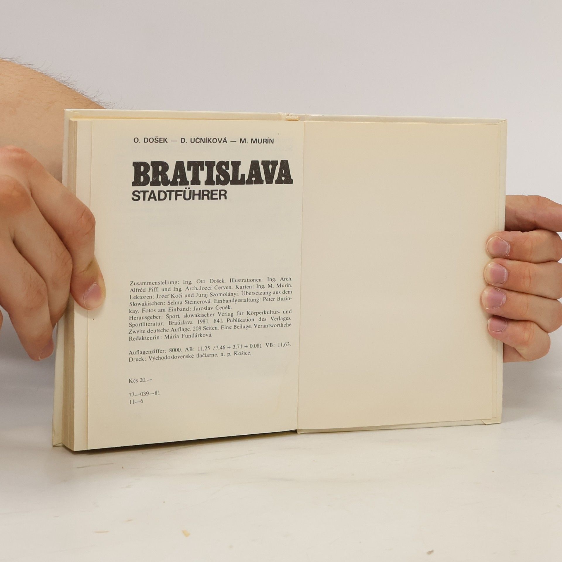 AA.VV. Bratislava Stadtführer