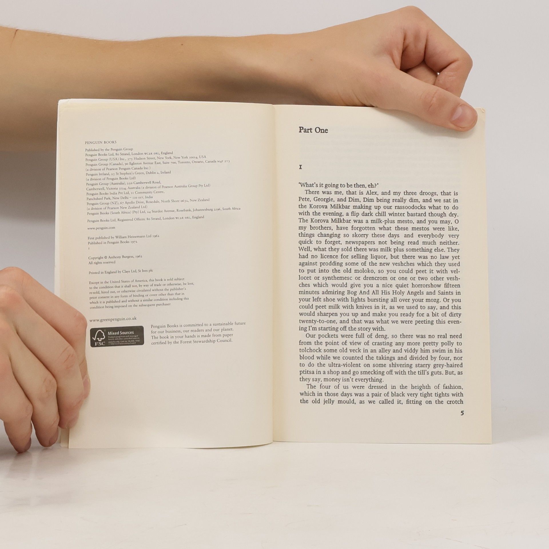 Anthony Burgess A Clockwork Orange