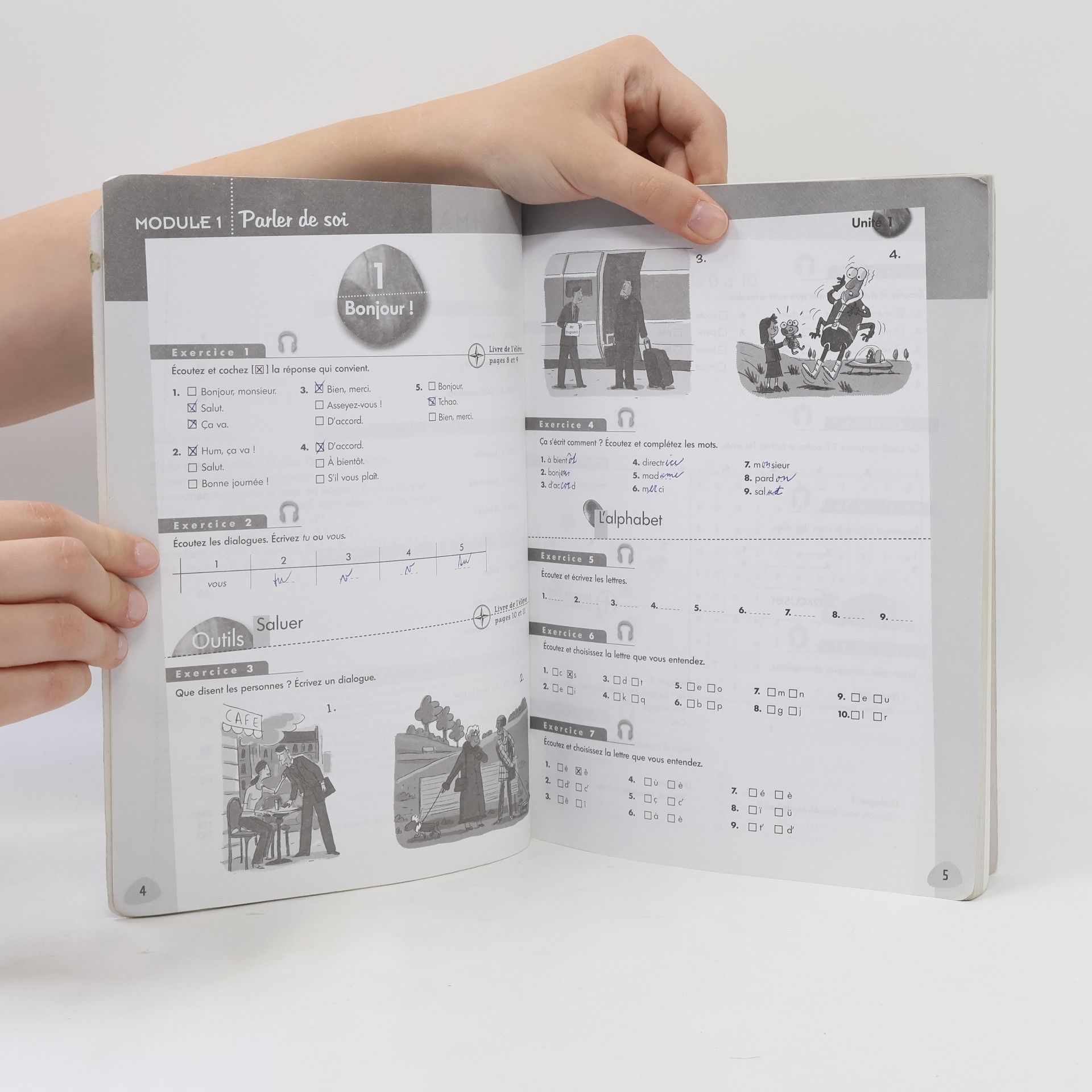 Régine Mérieux Connexions. Niveau 1. Cahier d'exercices