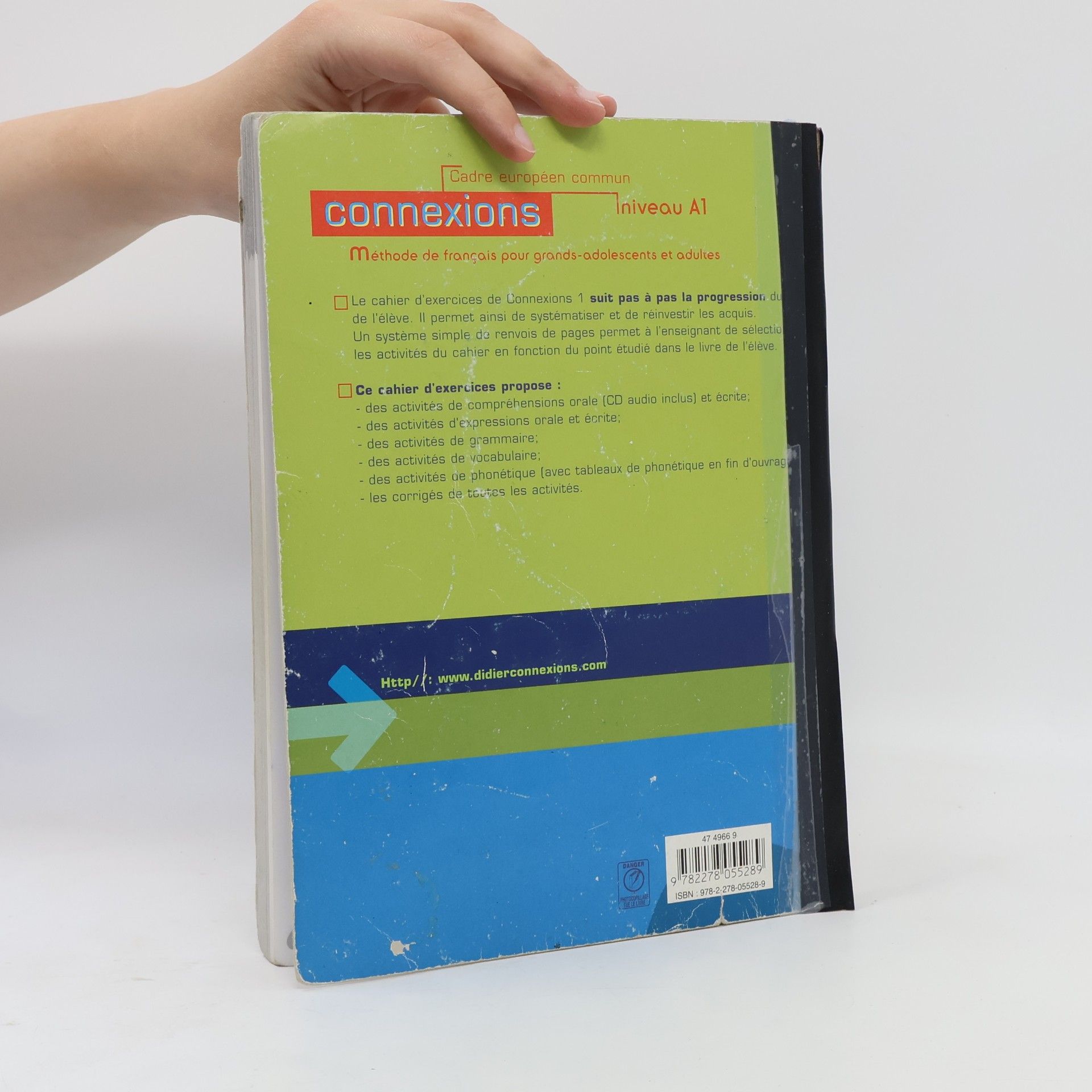 Régine Mérieux Connexions. Niveau 1. Cahier d'exercices