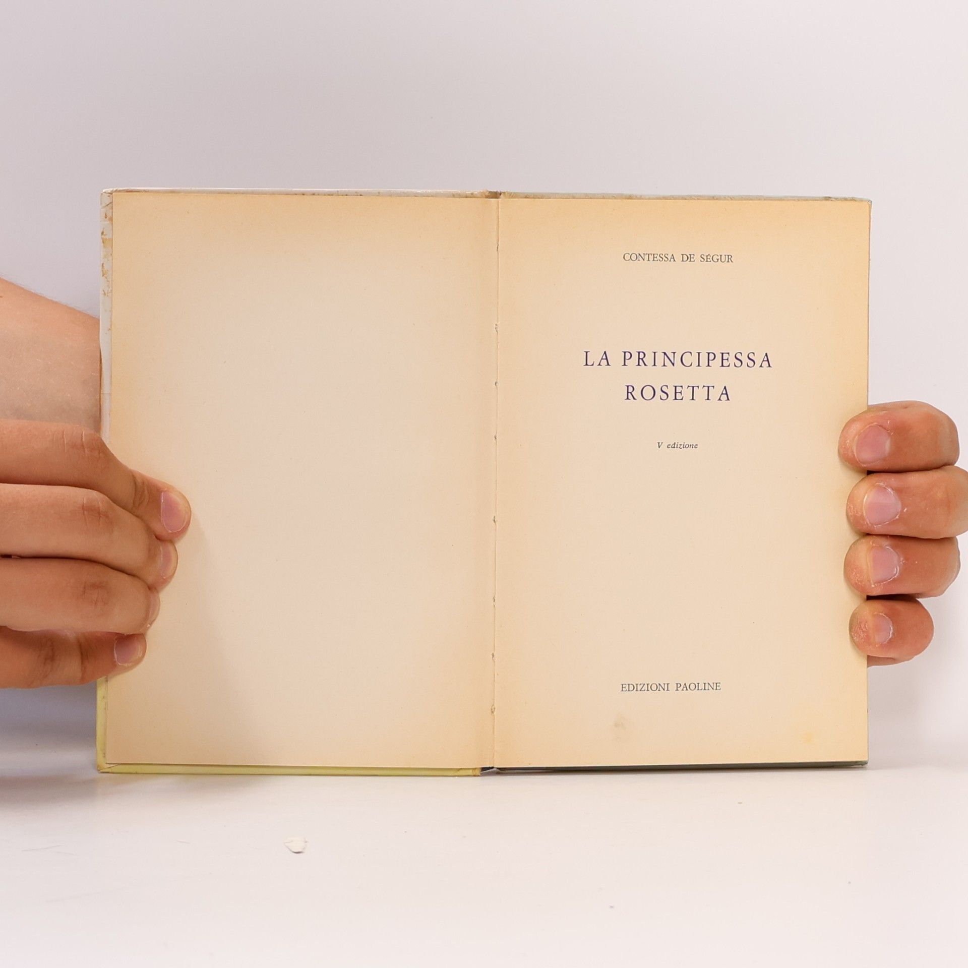 Condesa de Segur La principessa rosetta