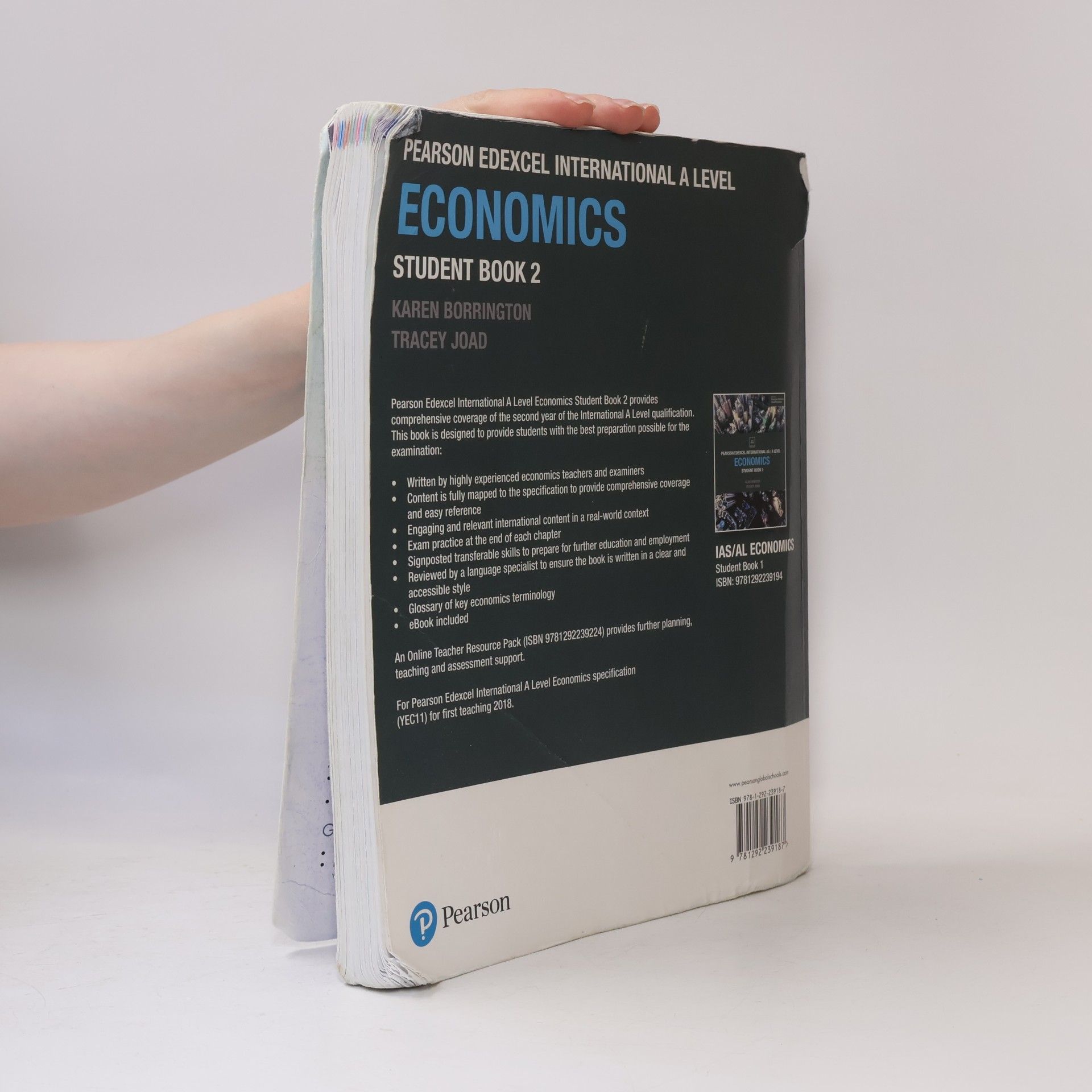 Karen Borrington Pearson Edexcel International A Level - 2: Economics Student Book