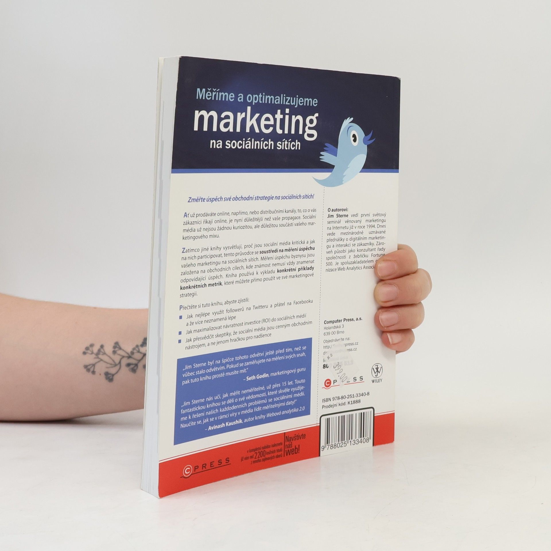 Jim Sterne Měříme a optimalizujeme marketing na sociálních sítích