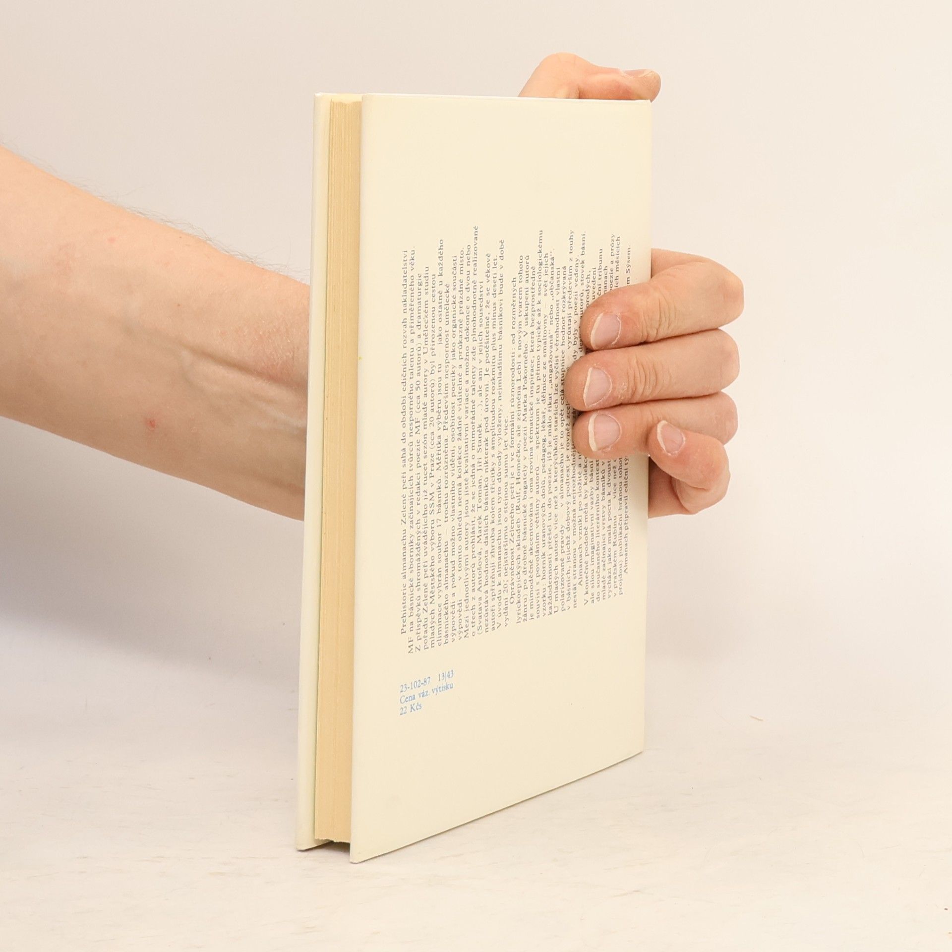 Miroslav Kovářík Zelené peří almanach mladé české poezie