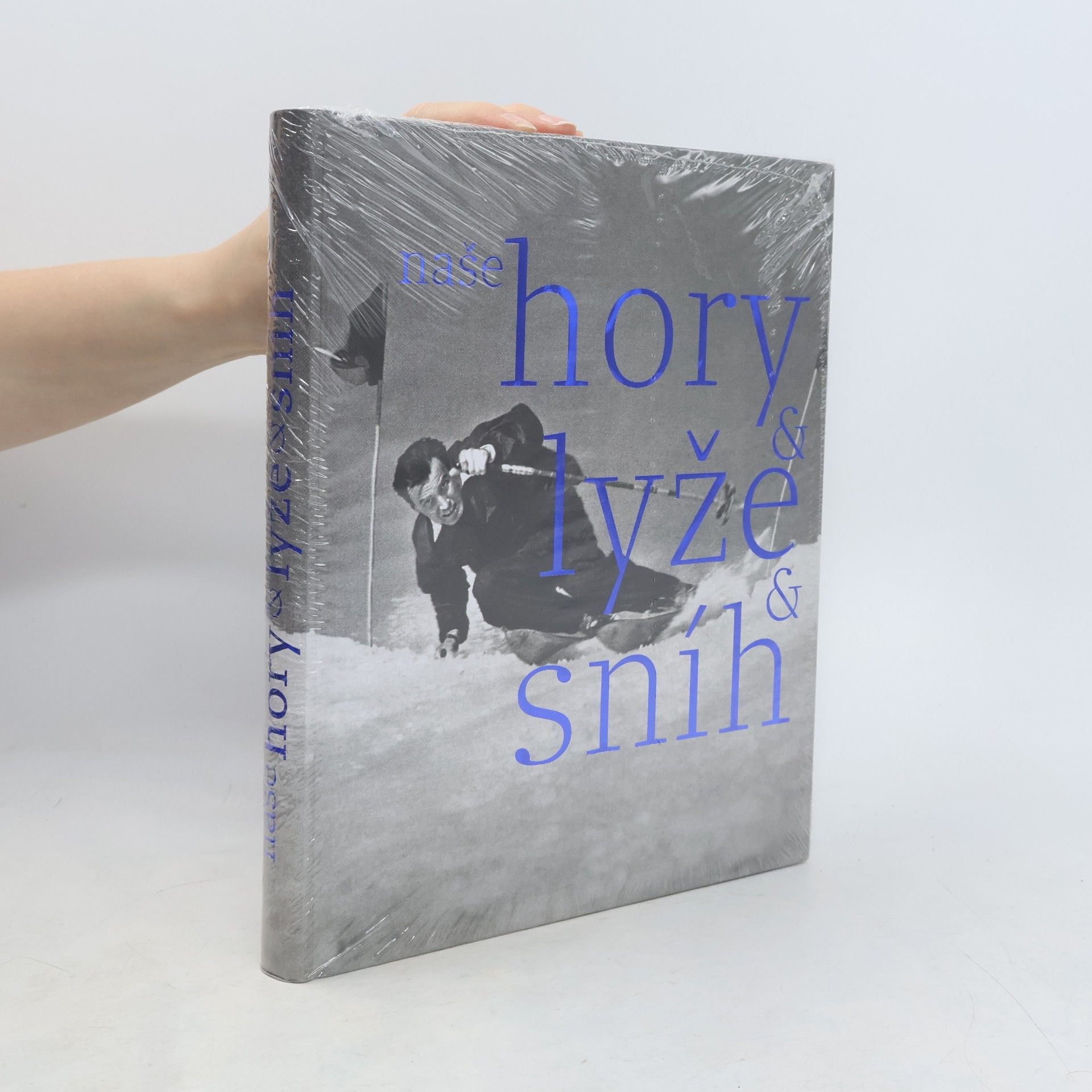 Herbert Slavík Naše hory, lyže, sníh