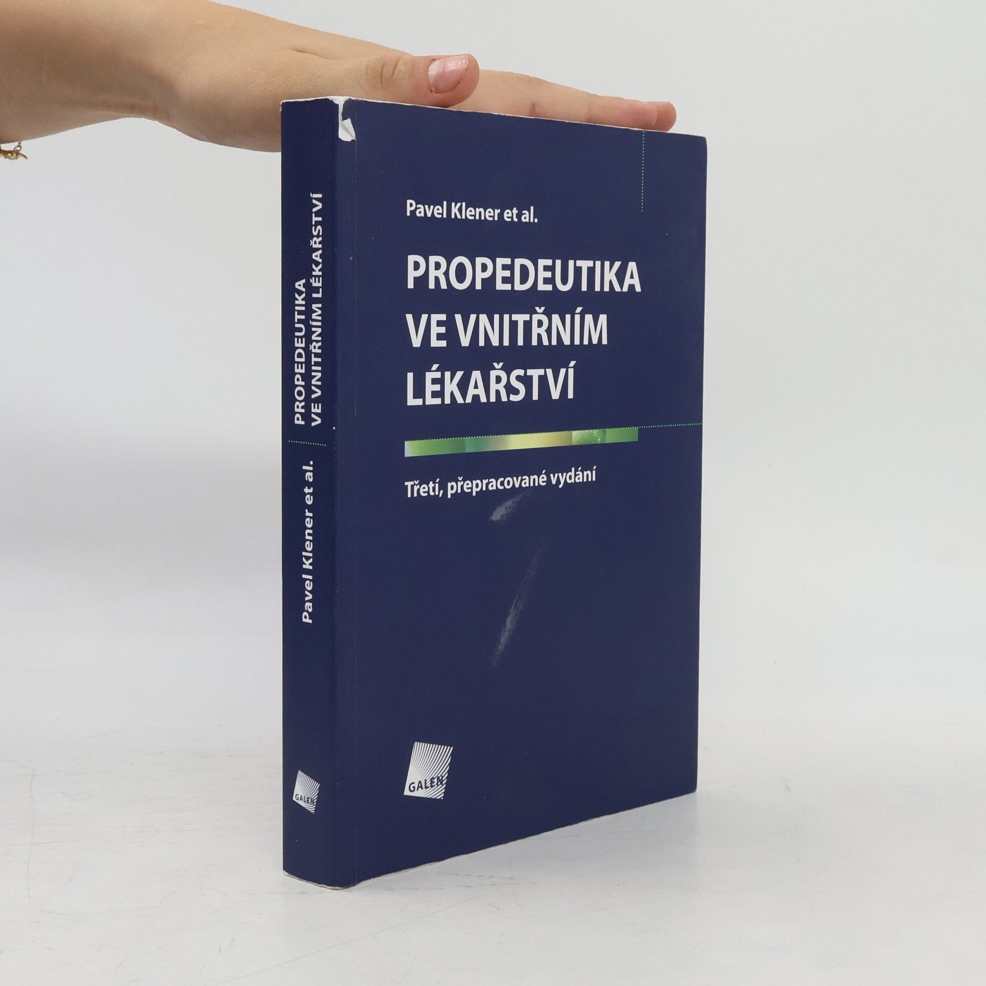 Pavel Klener Propedeutika ve vnitřním lékařství