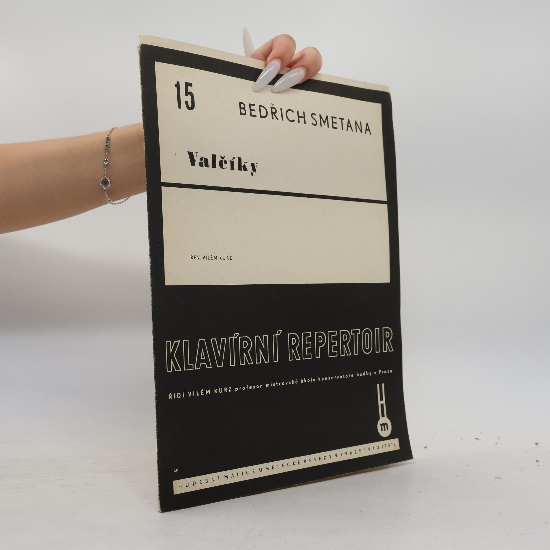 Bedřich Smetana Klavírní repertoir 15. Valčíky