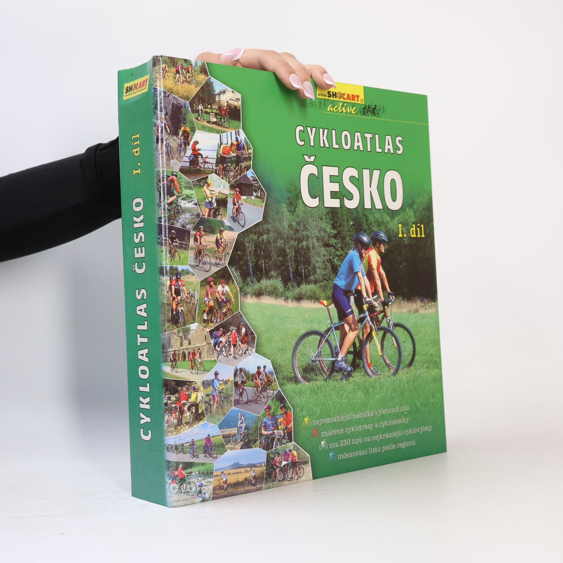 Šafránek Jiří Cykloatlas Česko. 1. díl