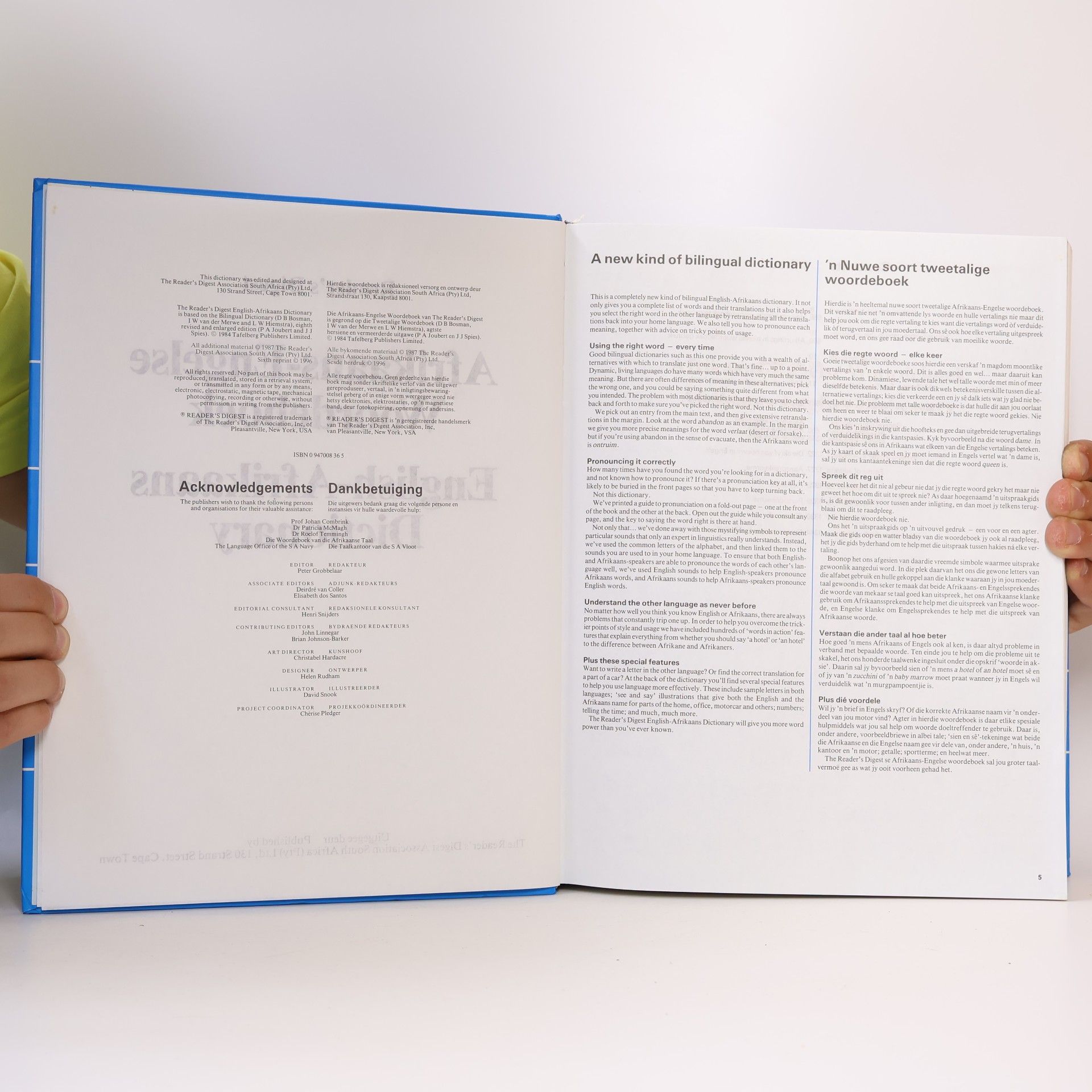 Reader's Digest Association English - Afrikaans Dictionary