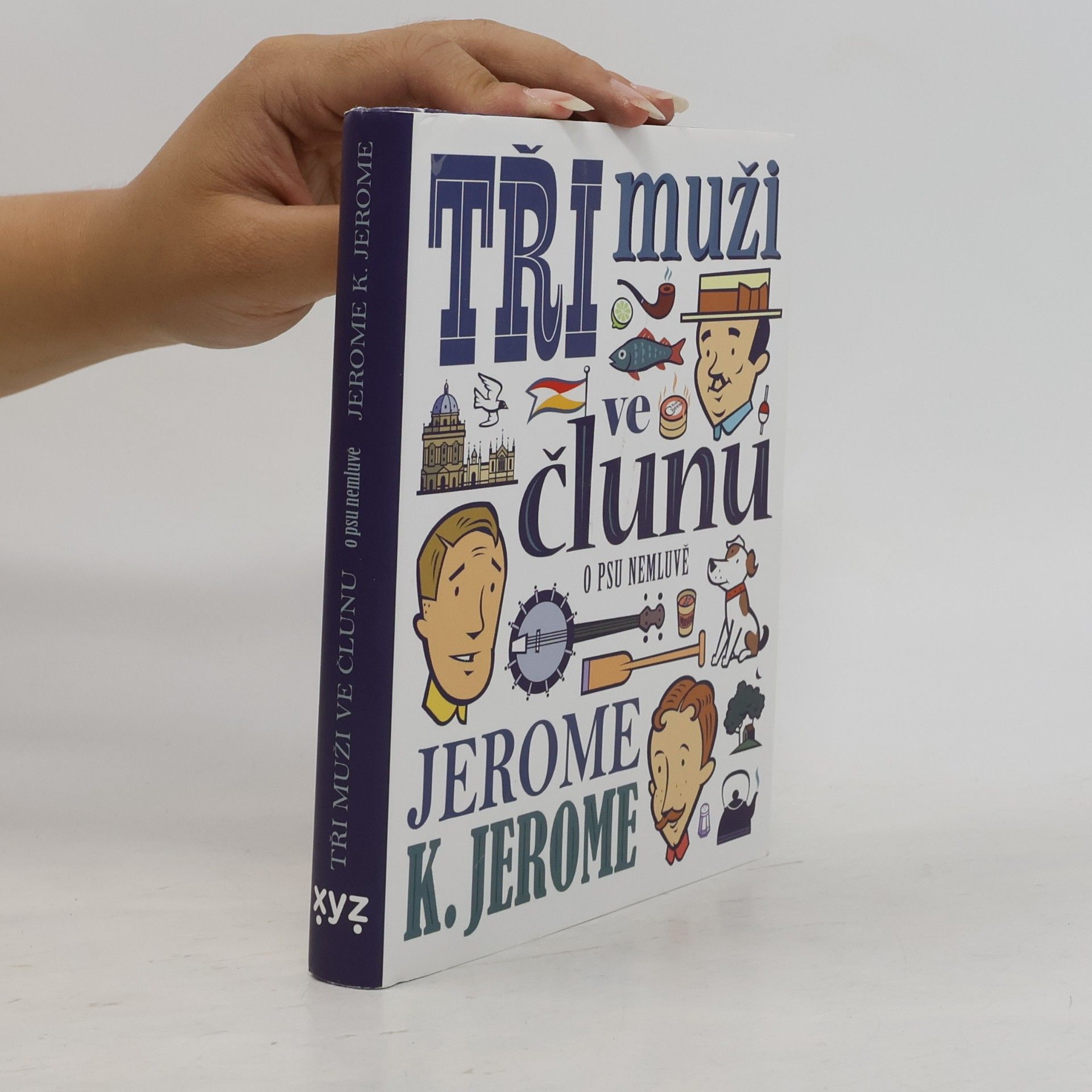 Miroslav Macek Tři muži ve člunu