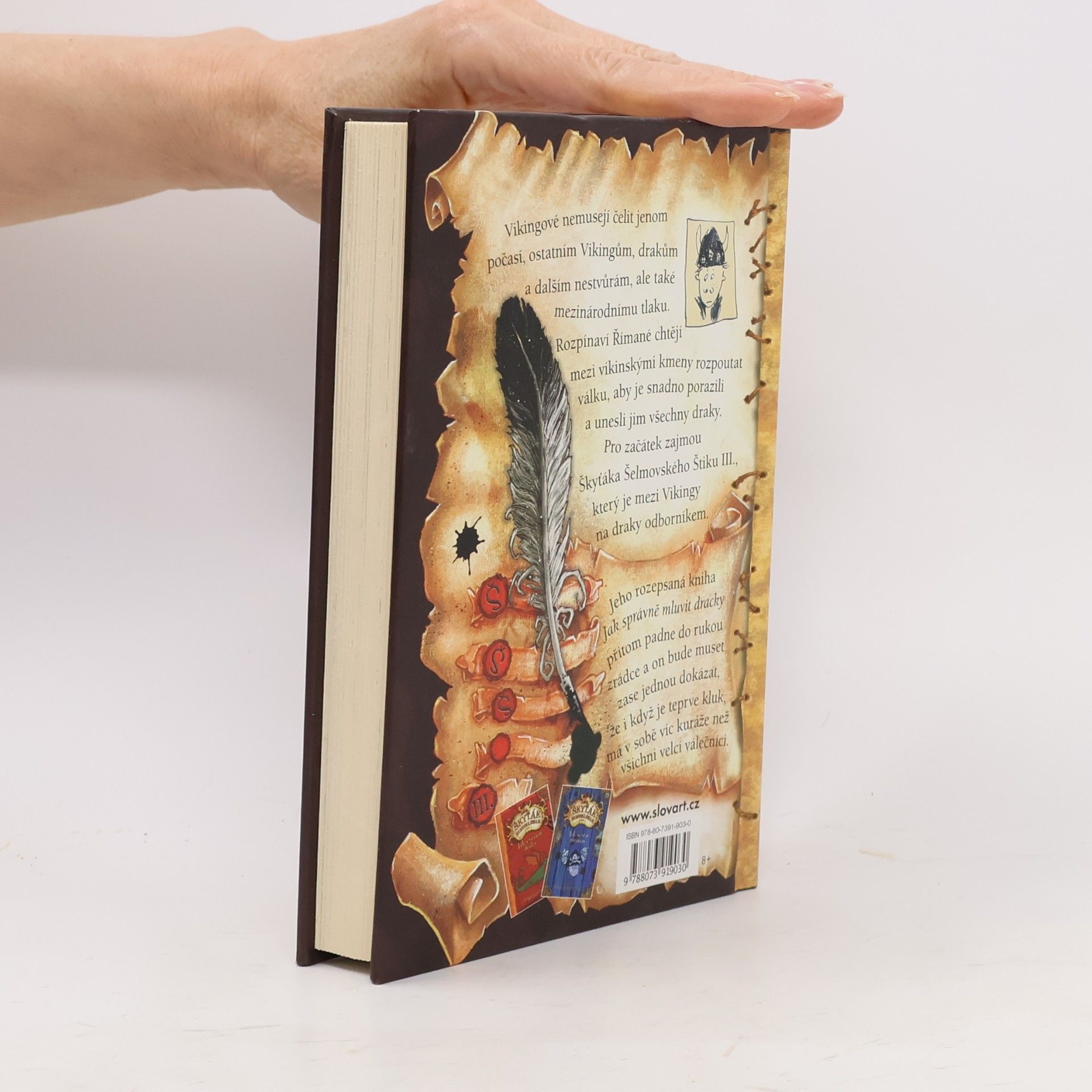Cressida Cowell Jak správně mluvit dracky : Škyťák Šelmovská Štika III.