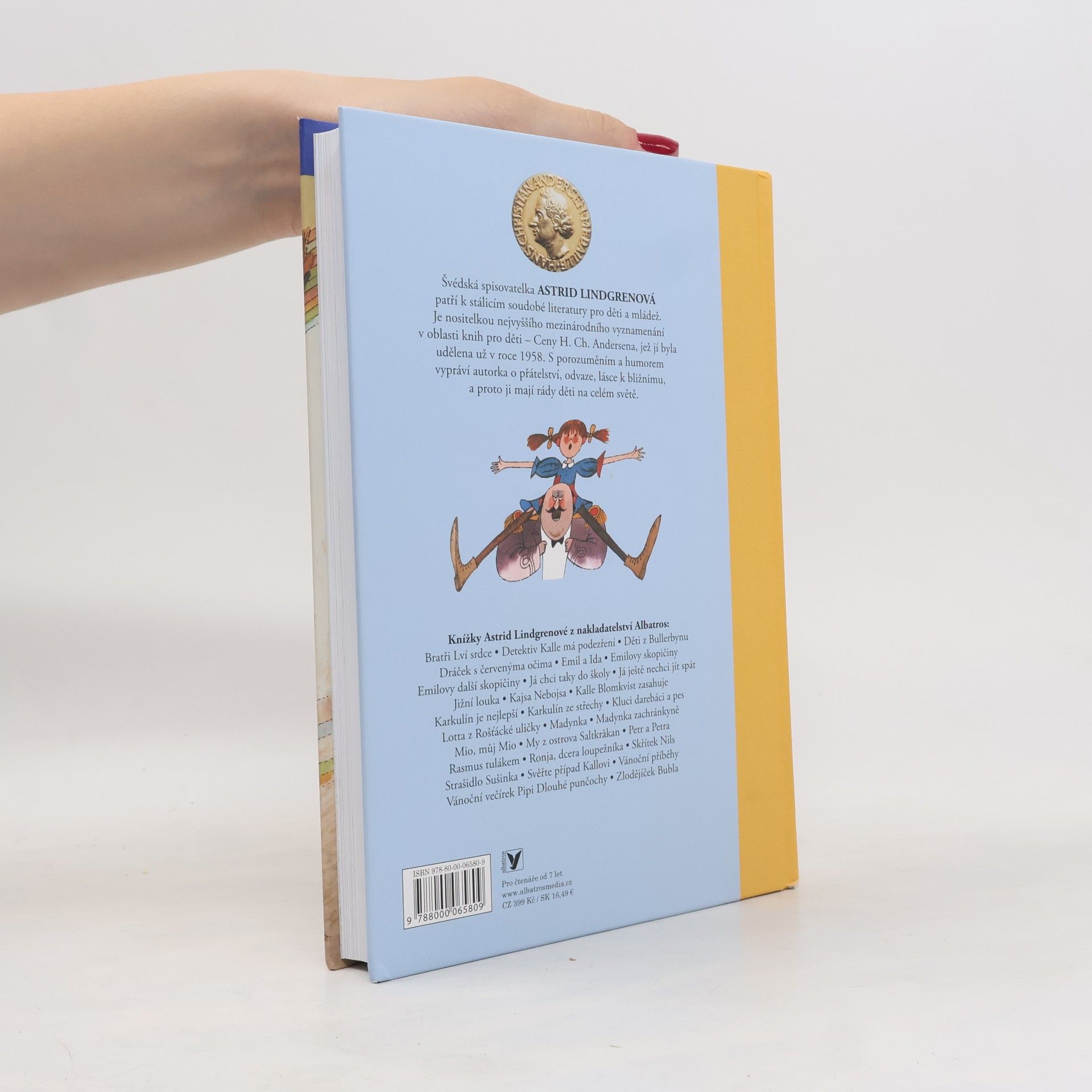 Astrid Lindgren Pipi Dlouhá punčocha