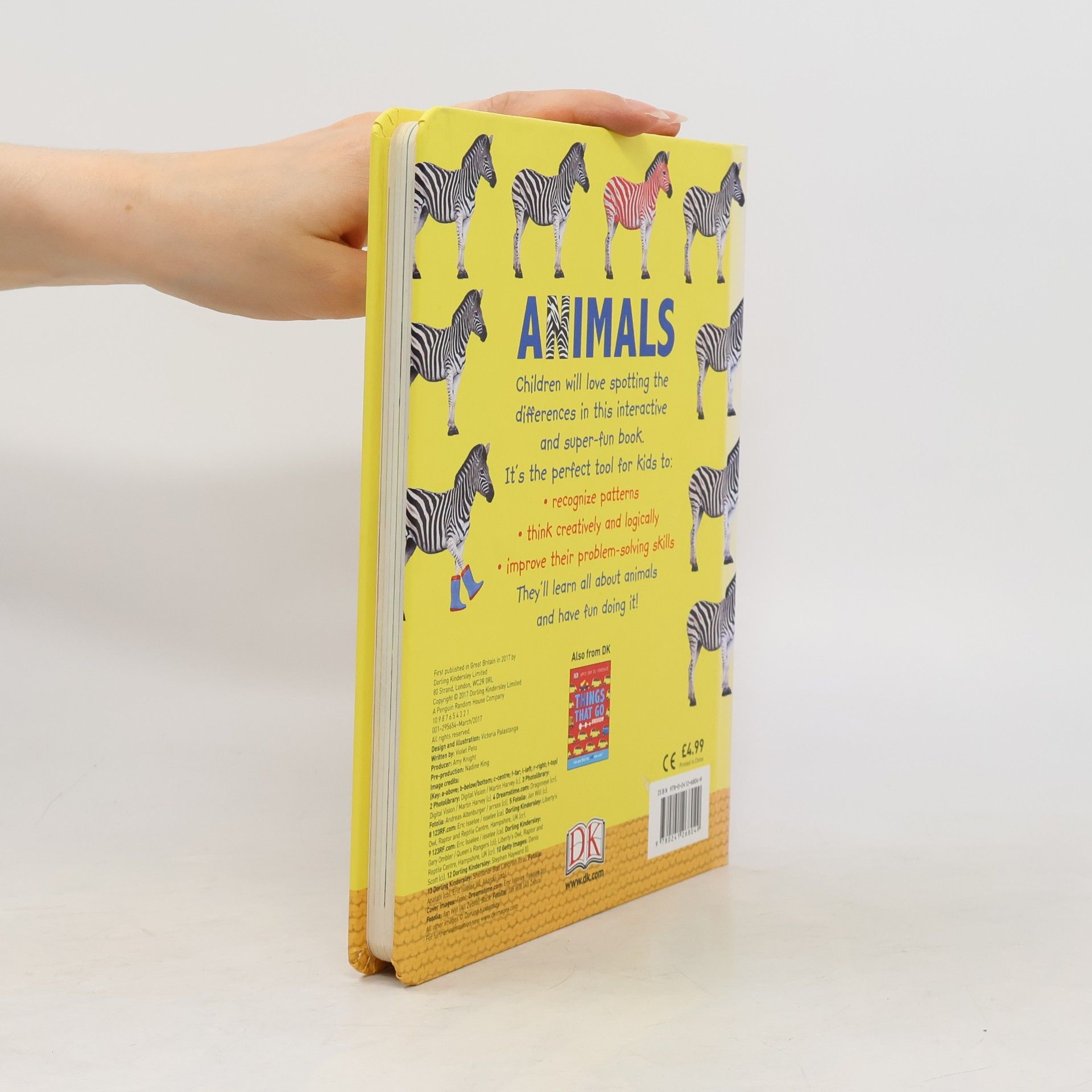 DK Publishing Spot the Difference Animals