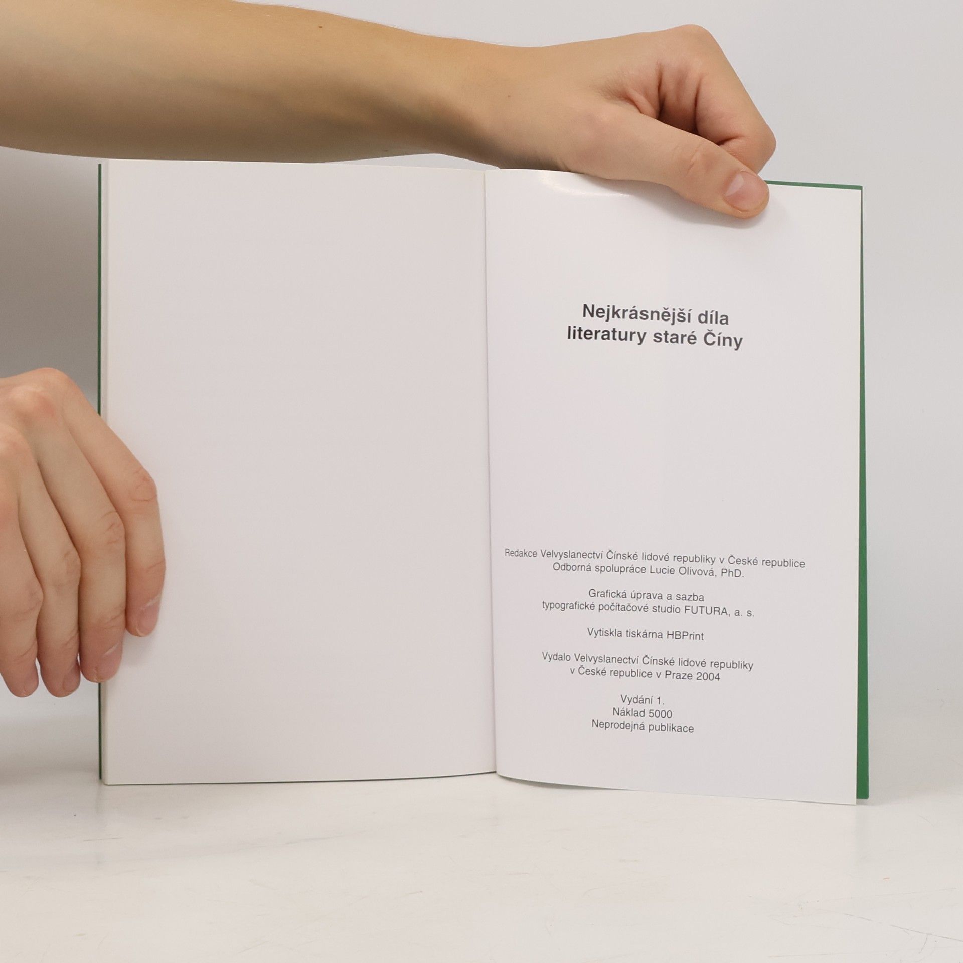 Lucie Olivová Nejkrásnější díla literatury staré Číny