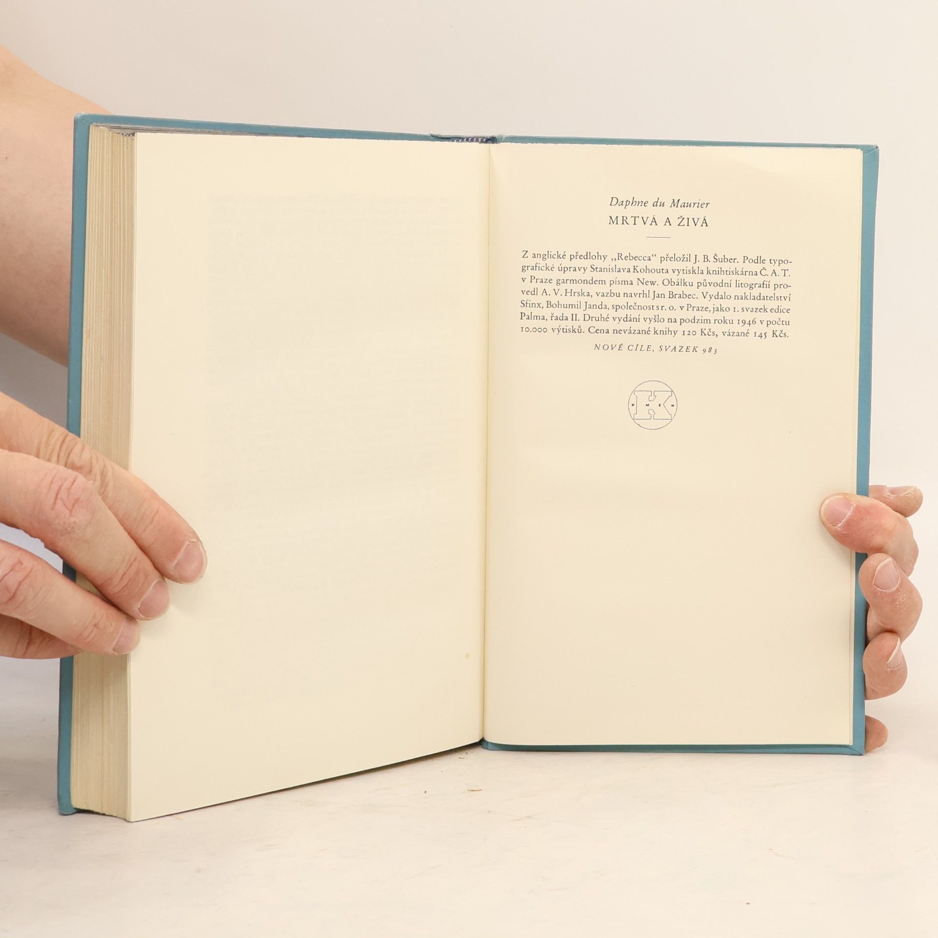Daphne du Maurier Mrtvá a živá