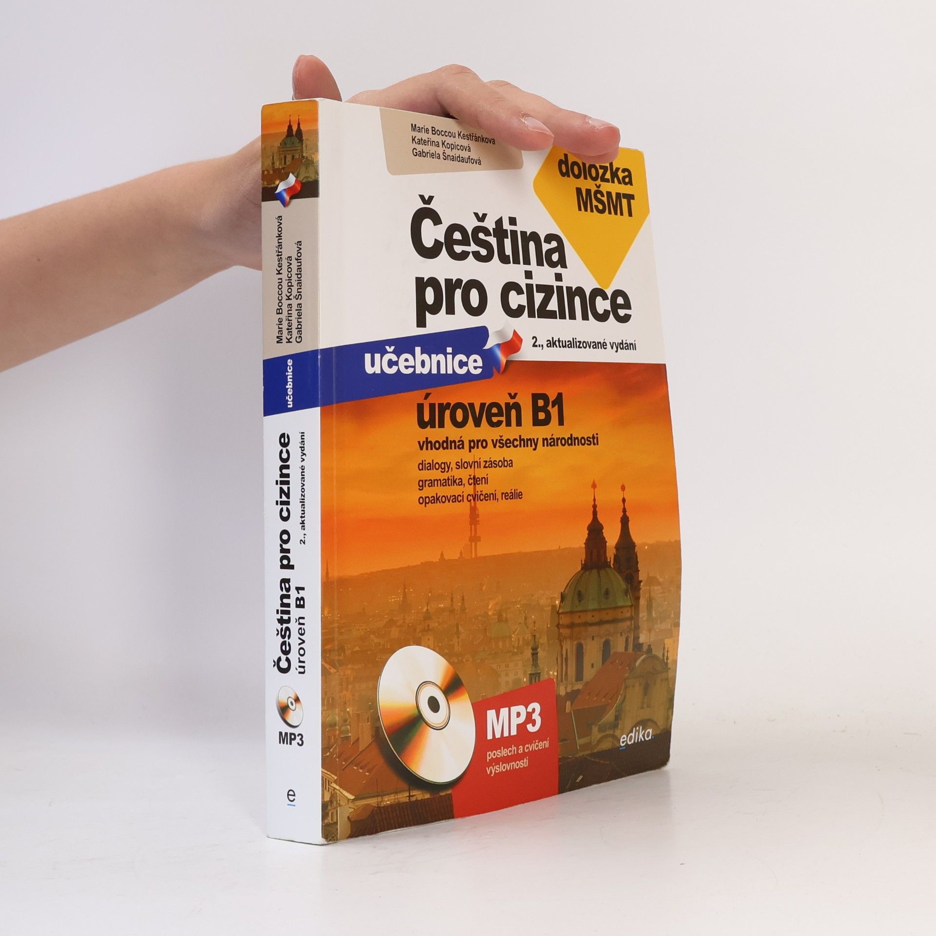 Marie Boccou Kestřánková Čeština pro cizince. Úroveň B1. Učebnice