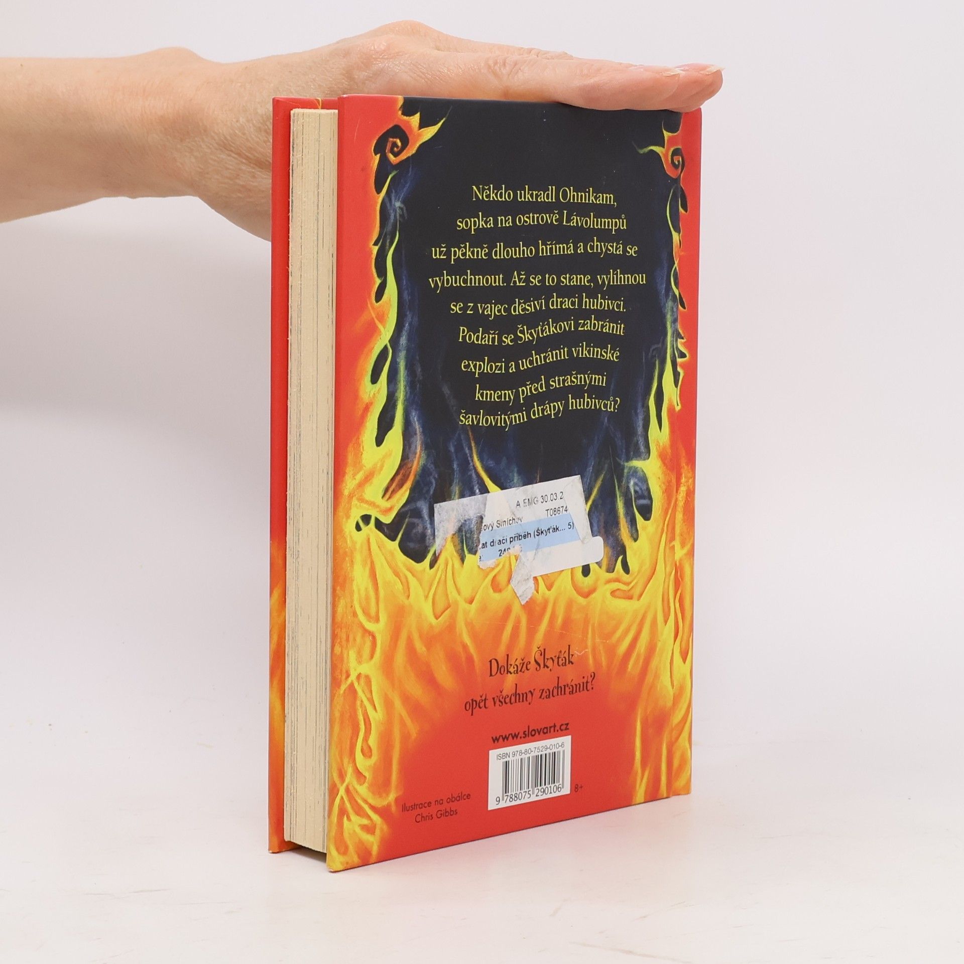 Cressida Cowell Škyťák Šelmovská Štika III. Kniha 5. Jak zamotat dračí příběh