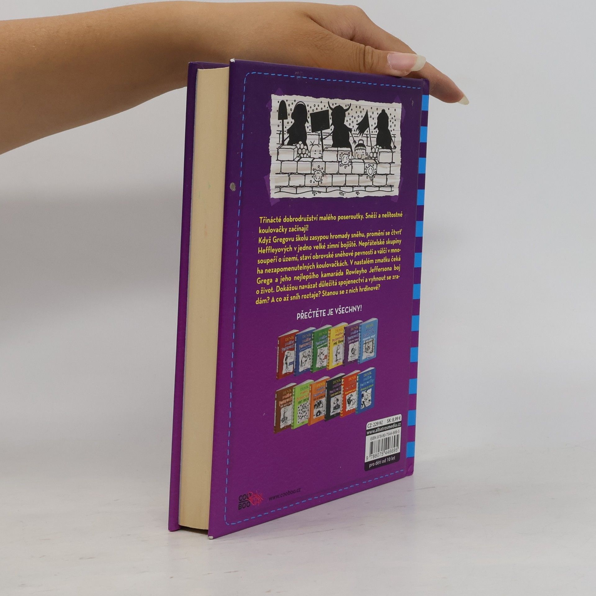 Jeff Kinney Deník malého poseroutky 13. Radosti zimy