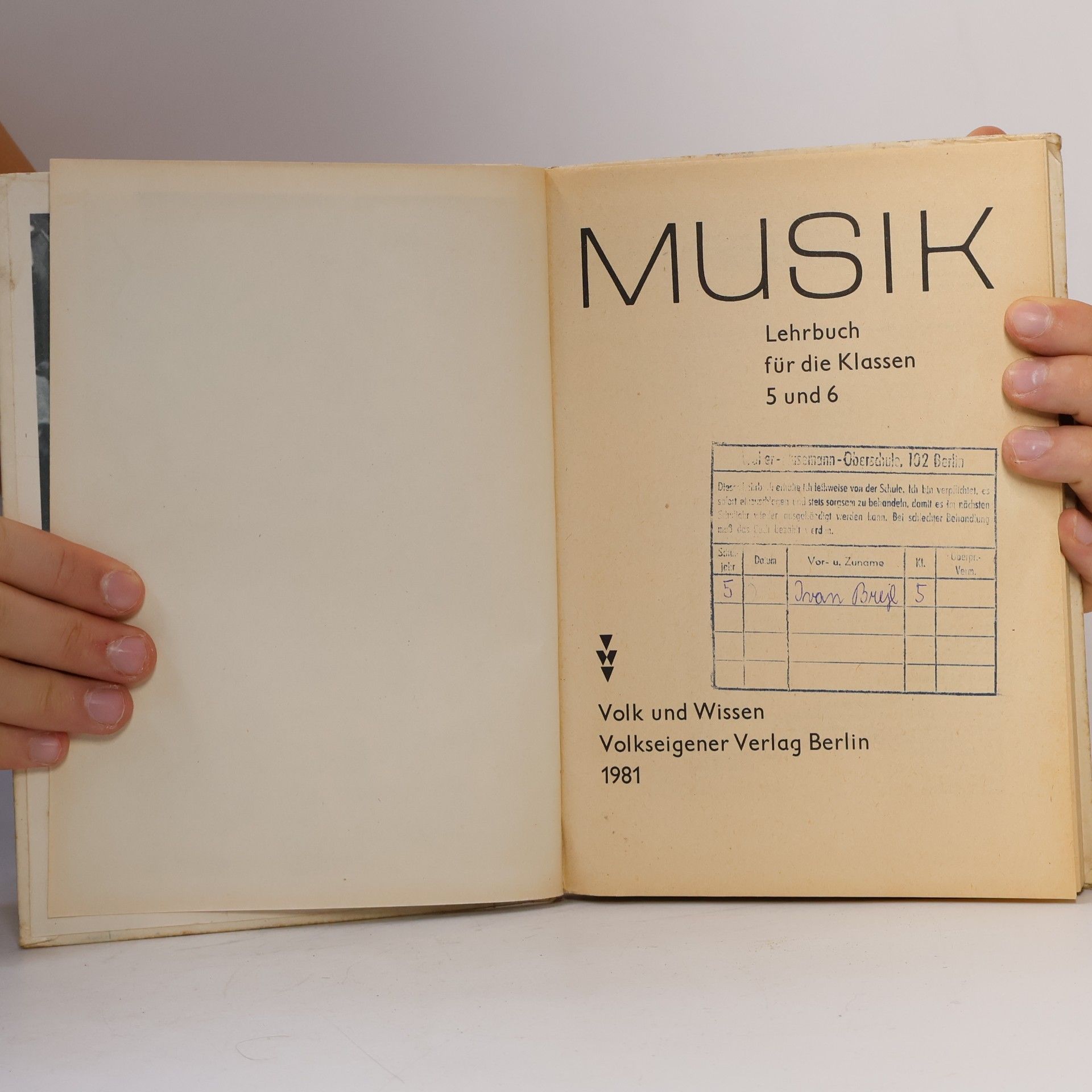 Kolektiv autorů Musik 5/6