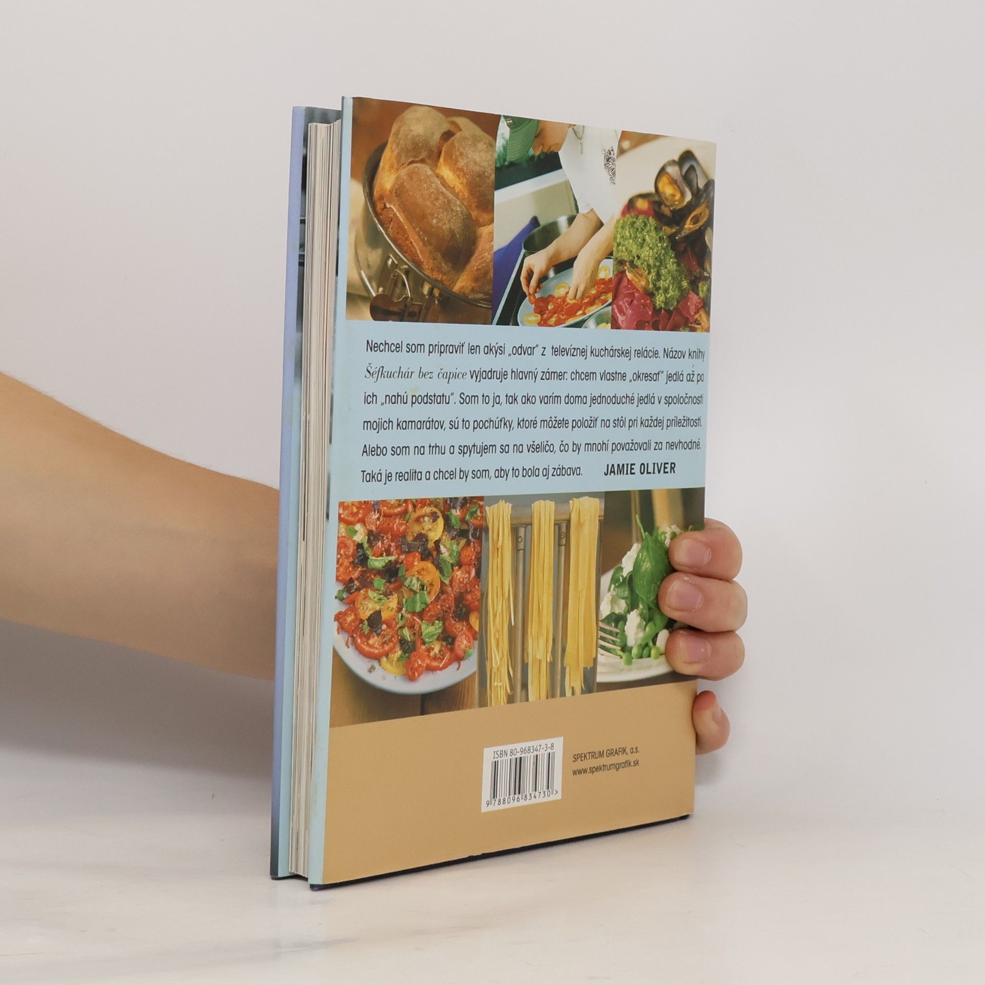 Jamie Oliver Šéfkuchár bez čapice