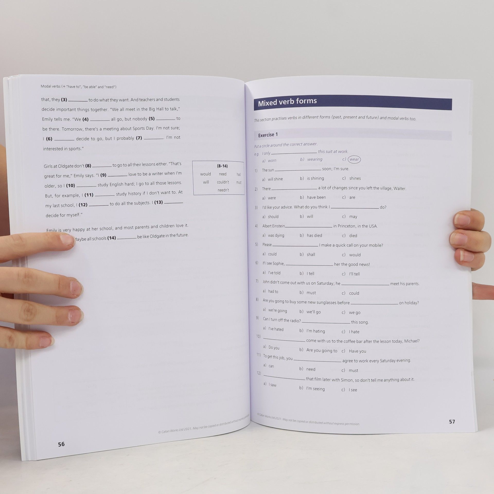 Duncan McLeay A2 Student's Grammar Workbook
