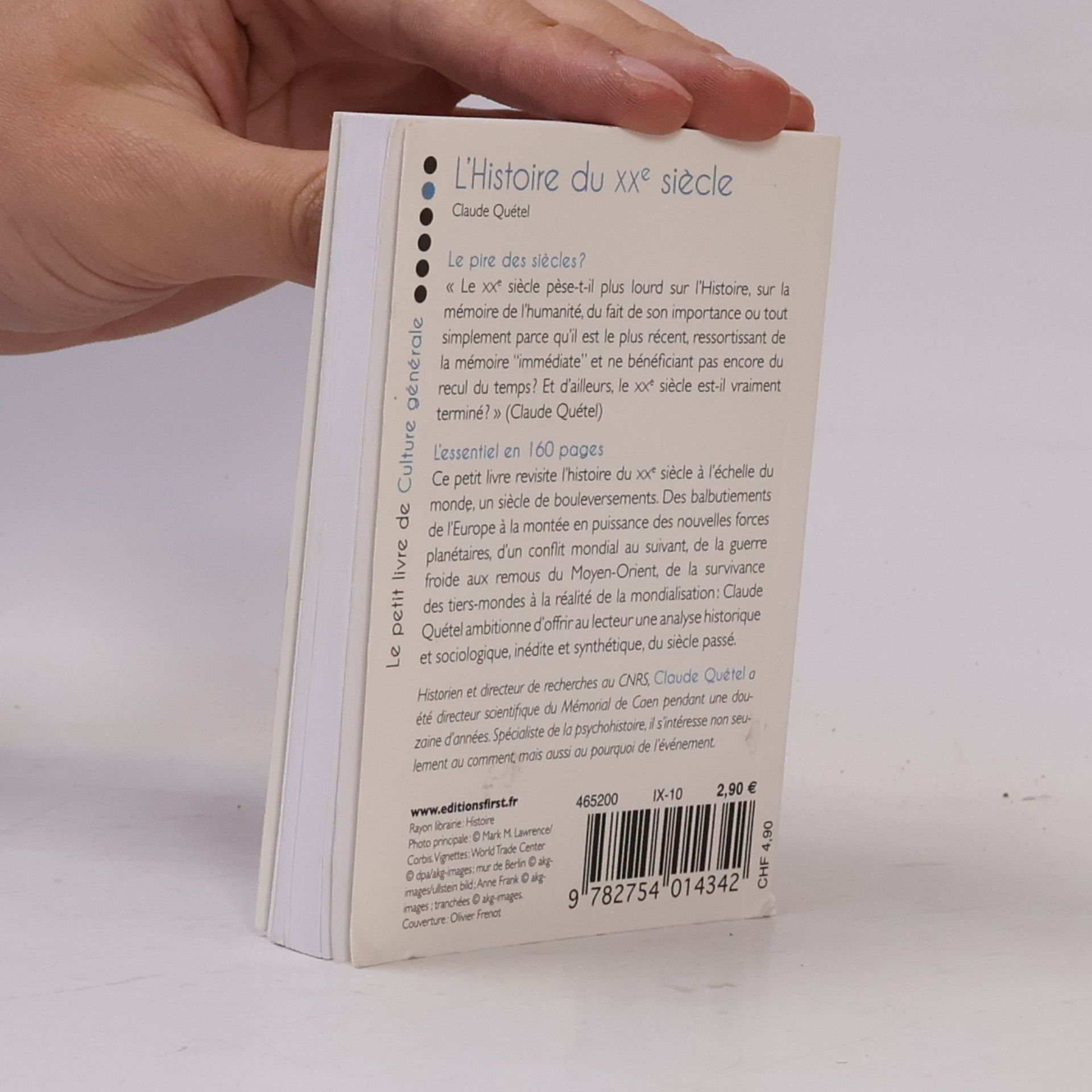 Claude Quétel Petit livre de - L'Histoire du XXe siècle