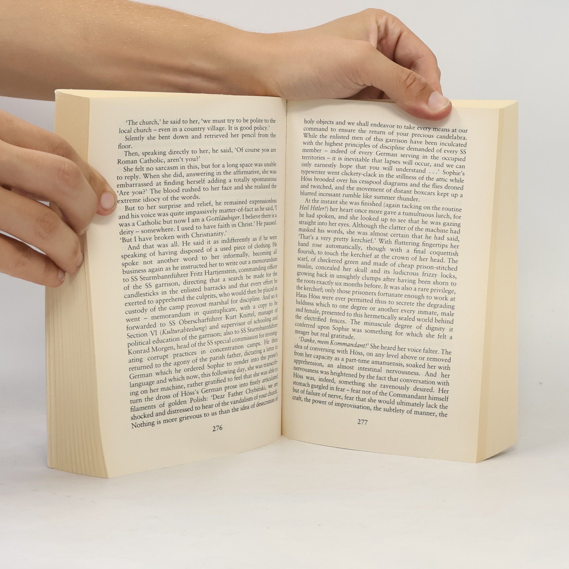 William Styron Sophie's choice