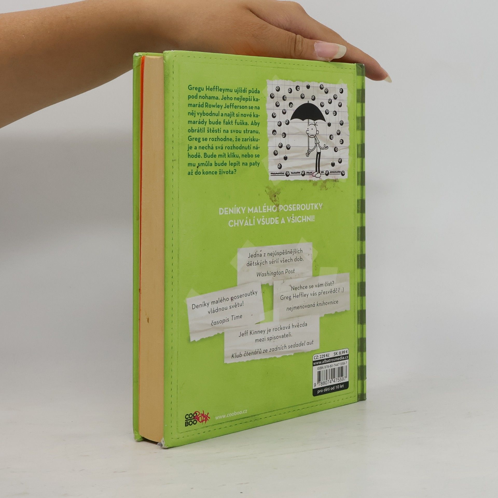 Jeff Kinney Deník malého poseroutky 8. Fakt smůla