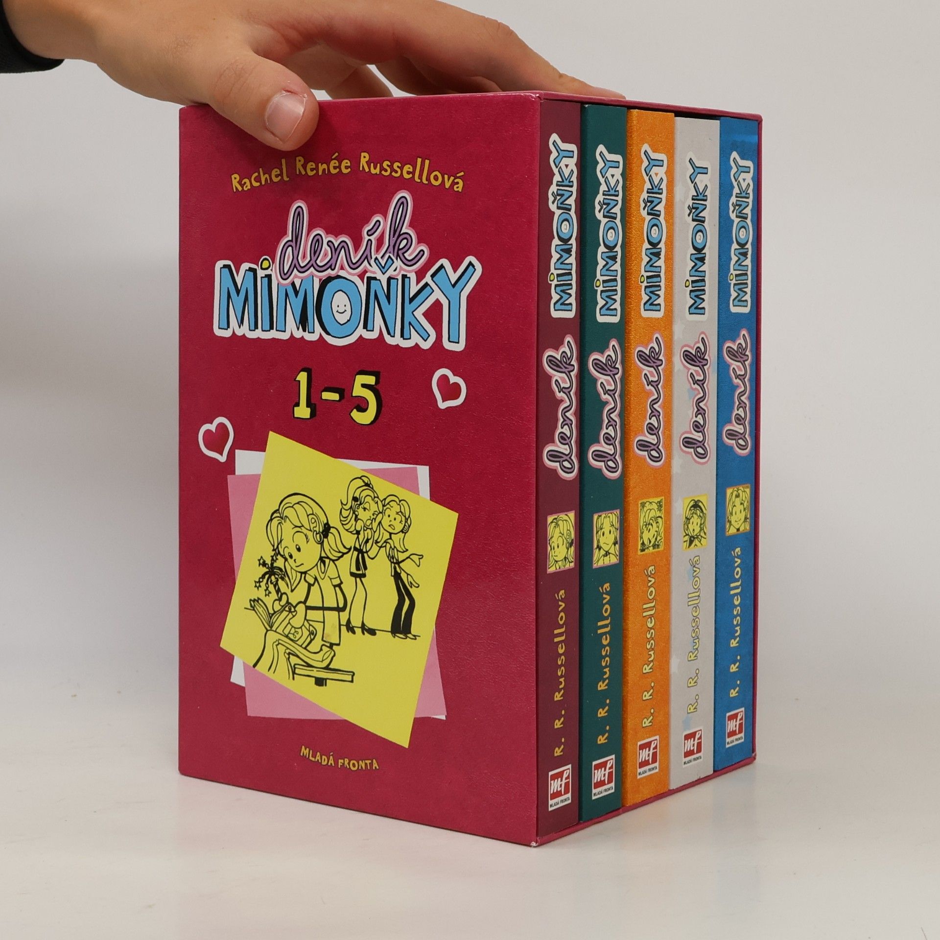 Rachel Renée Russellová Deník mimoňky 1-5 (box)