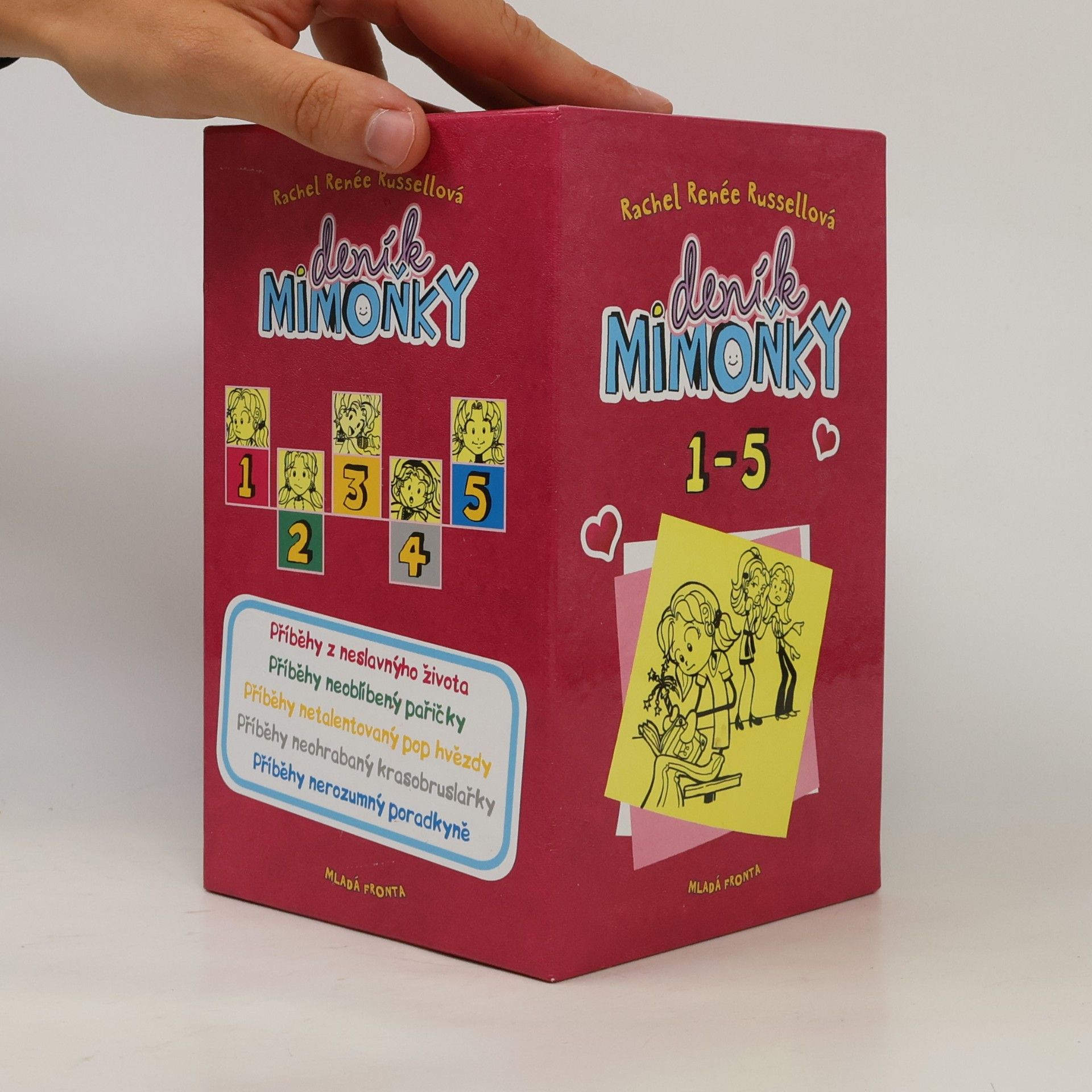 Rachel Renée Russellová Deník mimoňky 1-5 (box)