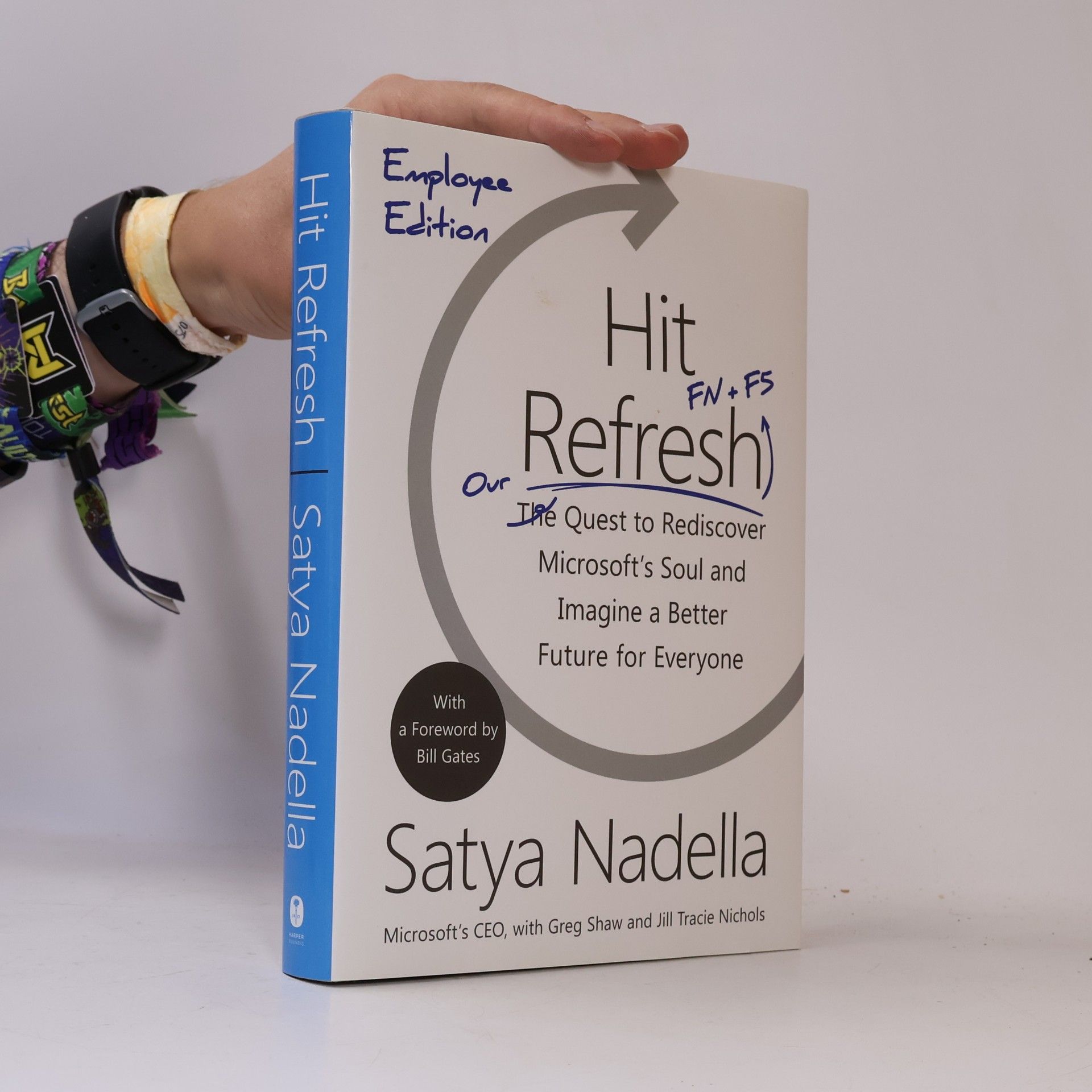Satya Nadella Hit Refresh