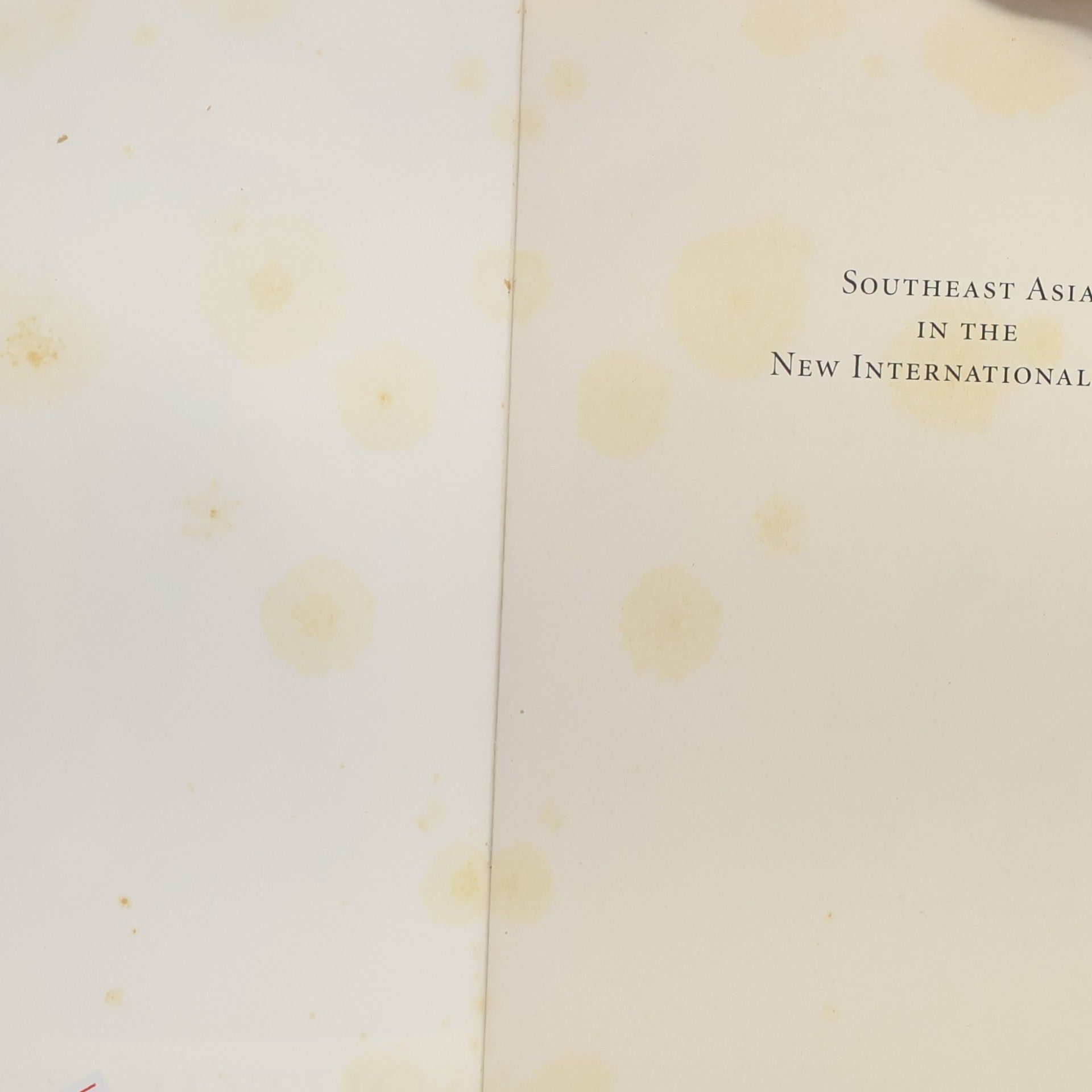 Clark D. Neher Southeast Asia in the New International Era