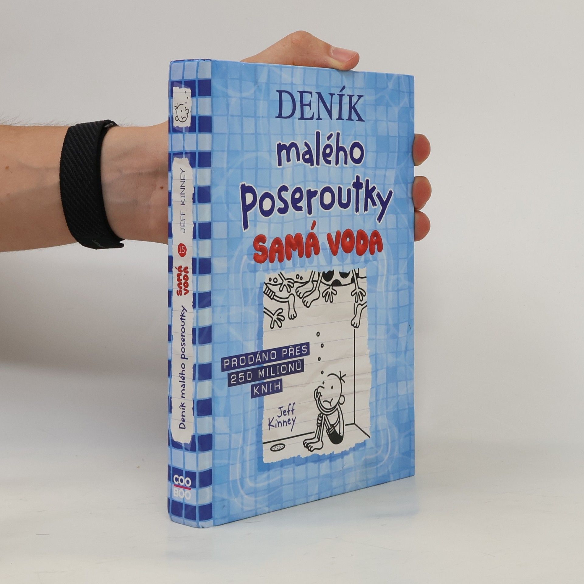Jeff Kinney Deník malého poseroutky 15. Samá voda