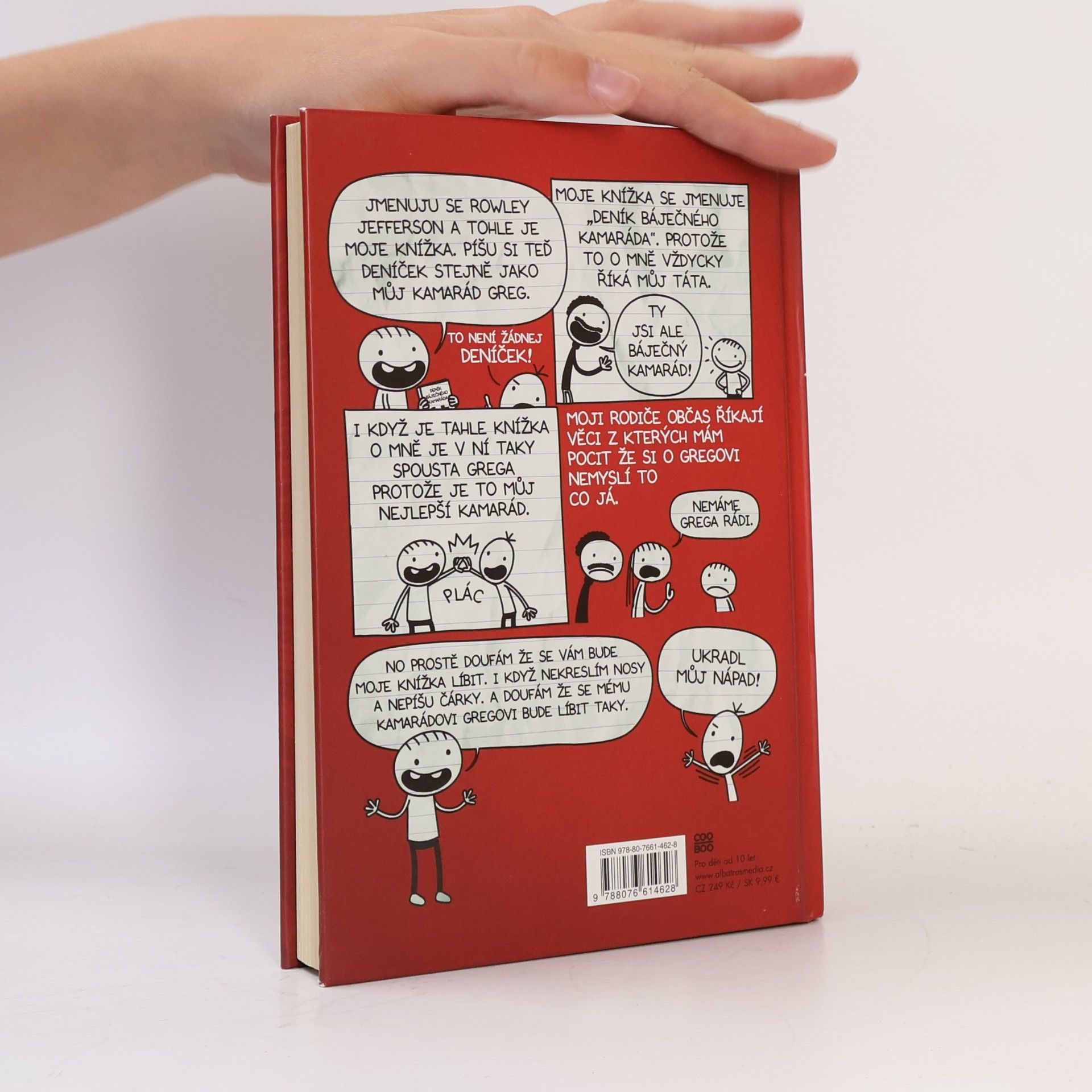 Jeff Kinney Deník báječného kamaráda : píše Rowley Jefferson