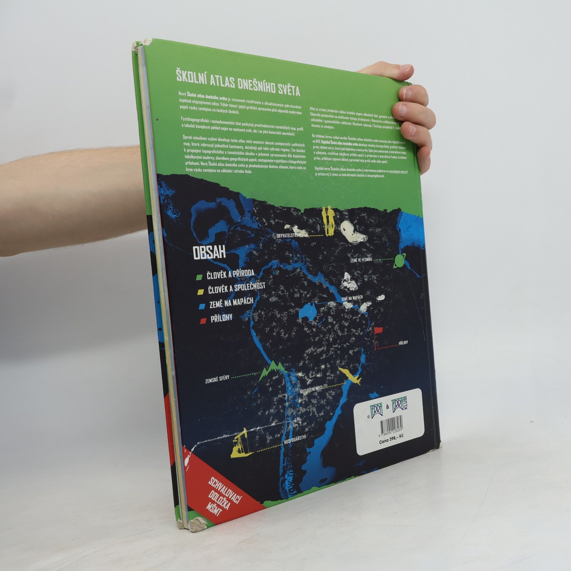 Martin Hanus Školní atlas dnešního světa