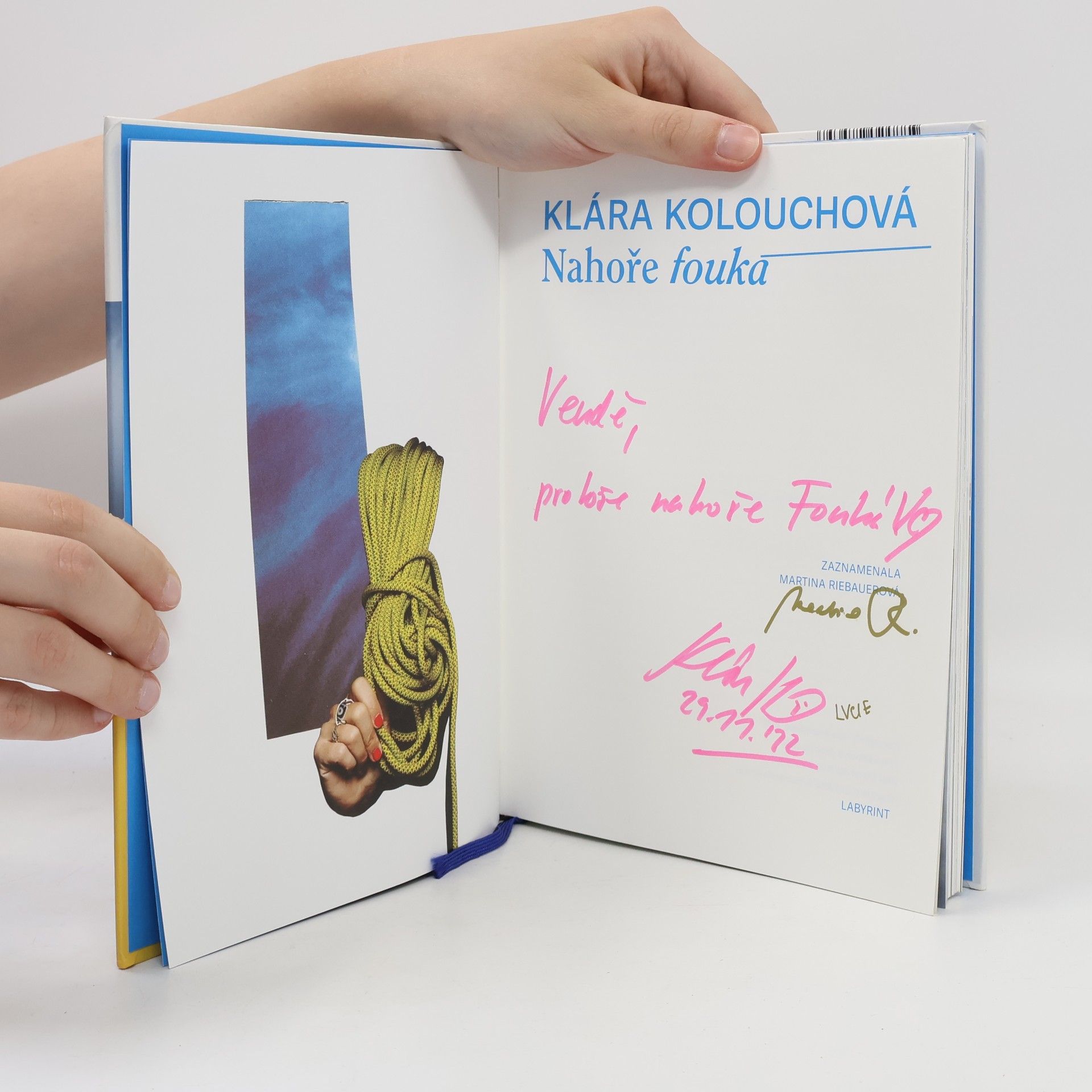 Klára Poláčková Nahoře fouká