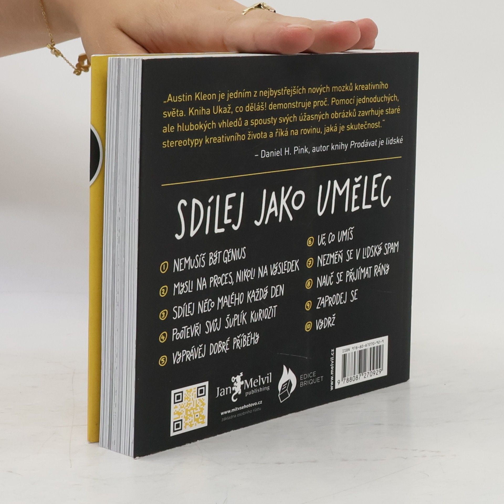 Austin Kleon Ukaž, co děláš! 10 způsobů, jak sdílet svou kreativitu a nechat se objevit
