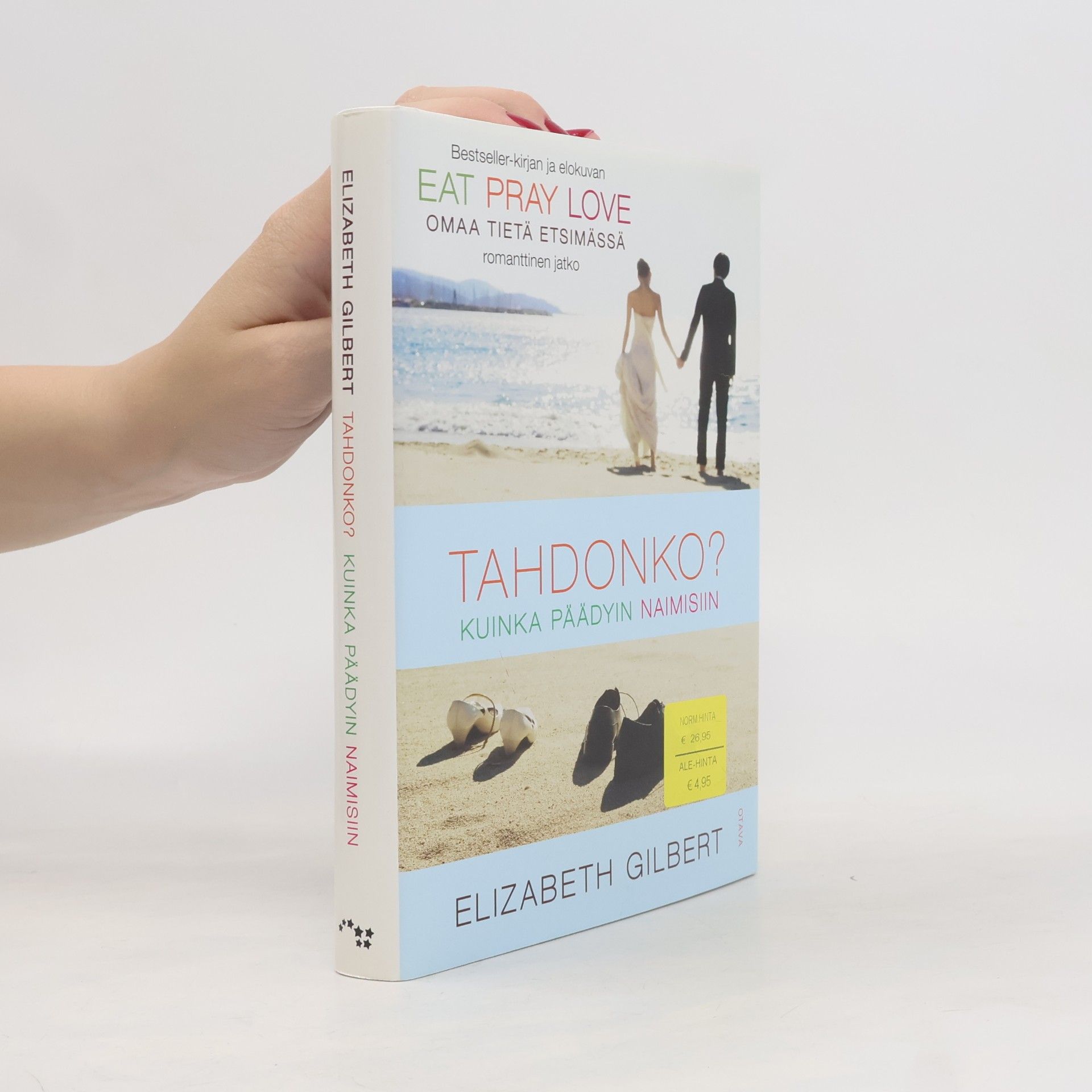 Elizabeth Gilbert Eat Pray Love: Tahdonko? - Kuinka päädyin naimisiin