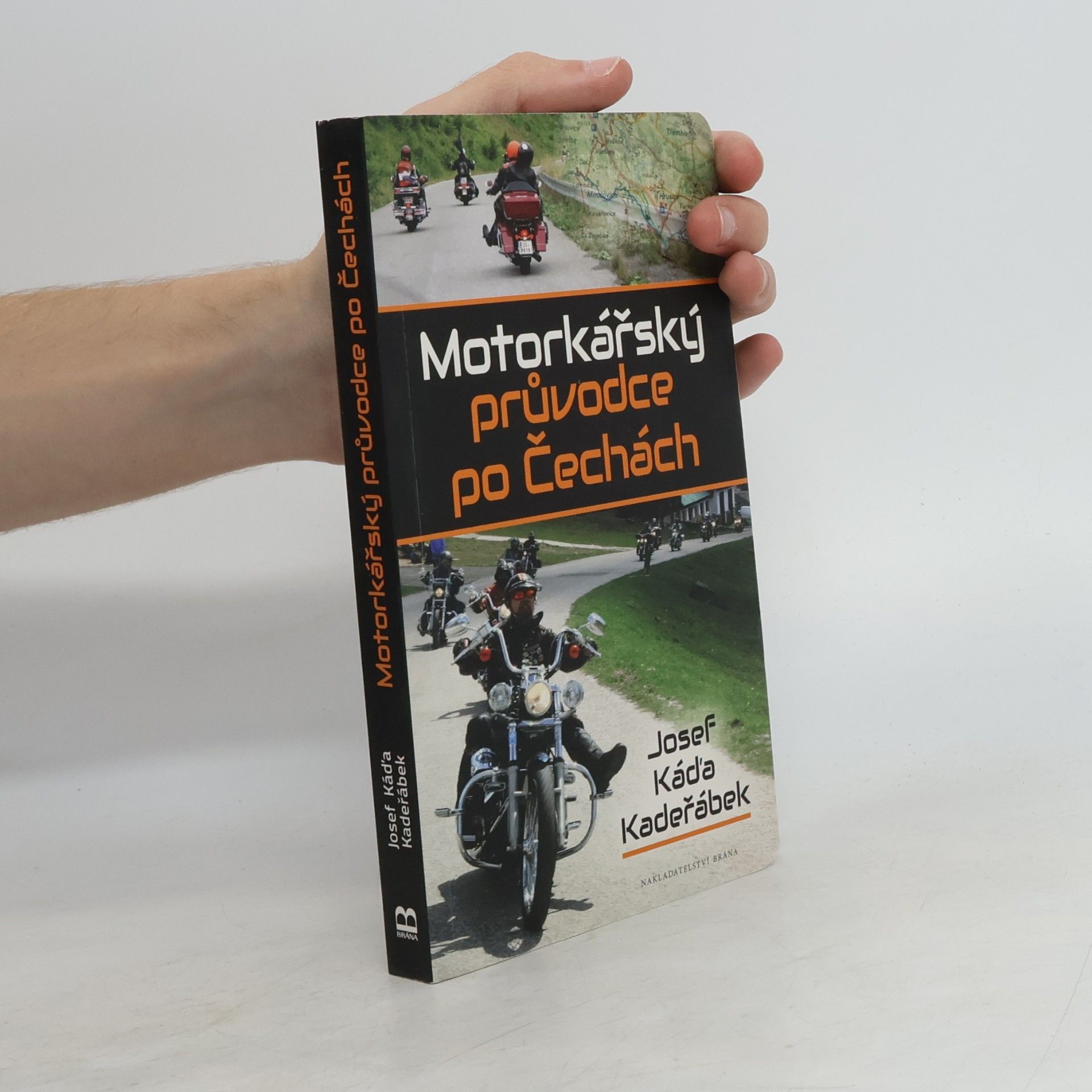 Hanka Kadeřábková Motorkářský průvodce po Čechách