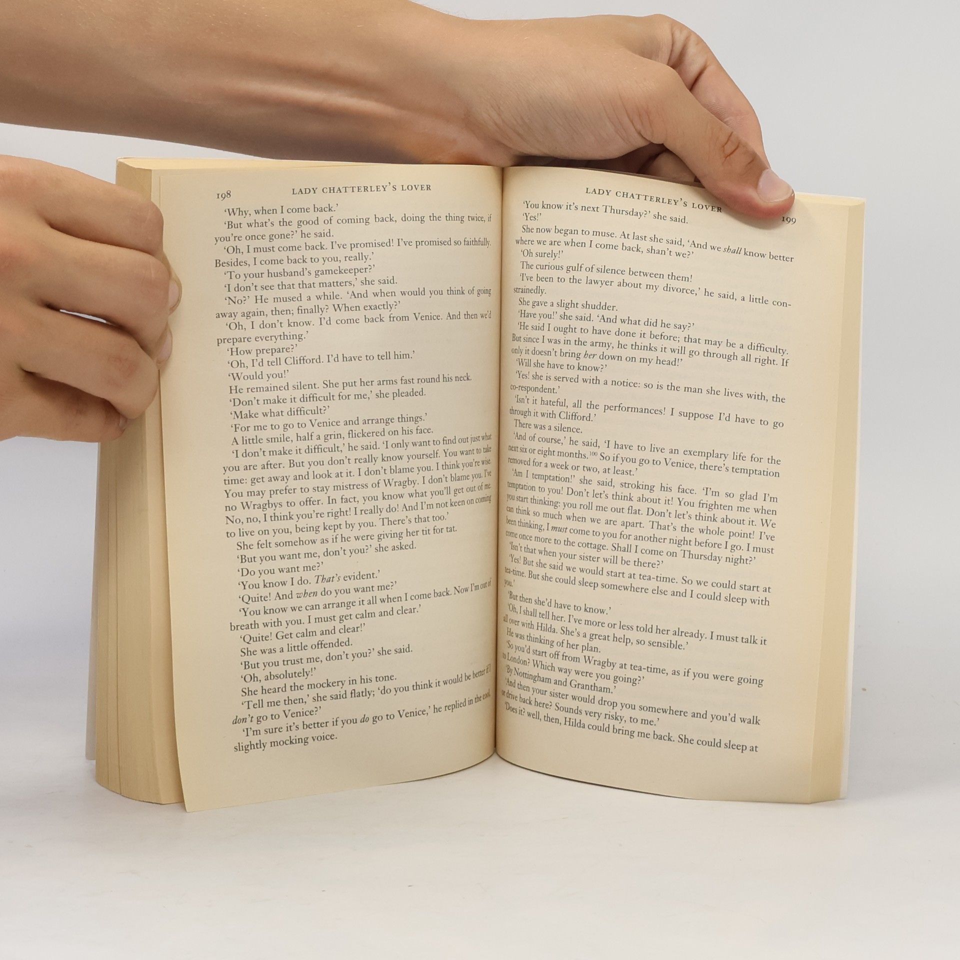 D. H. Lawrence Lady Chatterley's lover