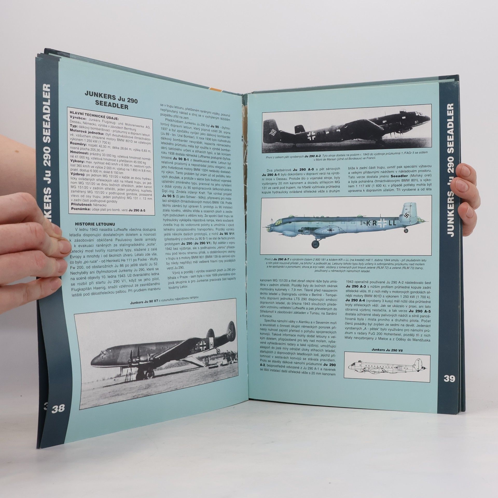 Jaroslav Schmid Letadla 1939-45: Stíhací a bombardovací letadla Německa 2. díl