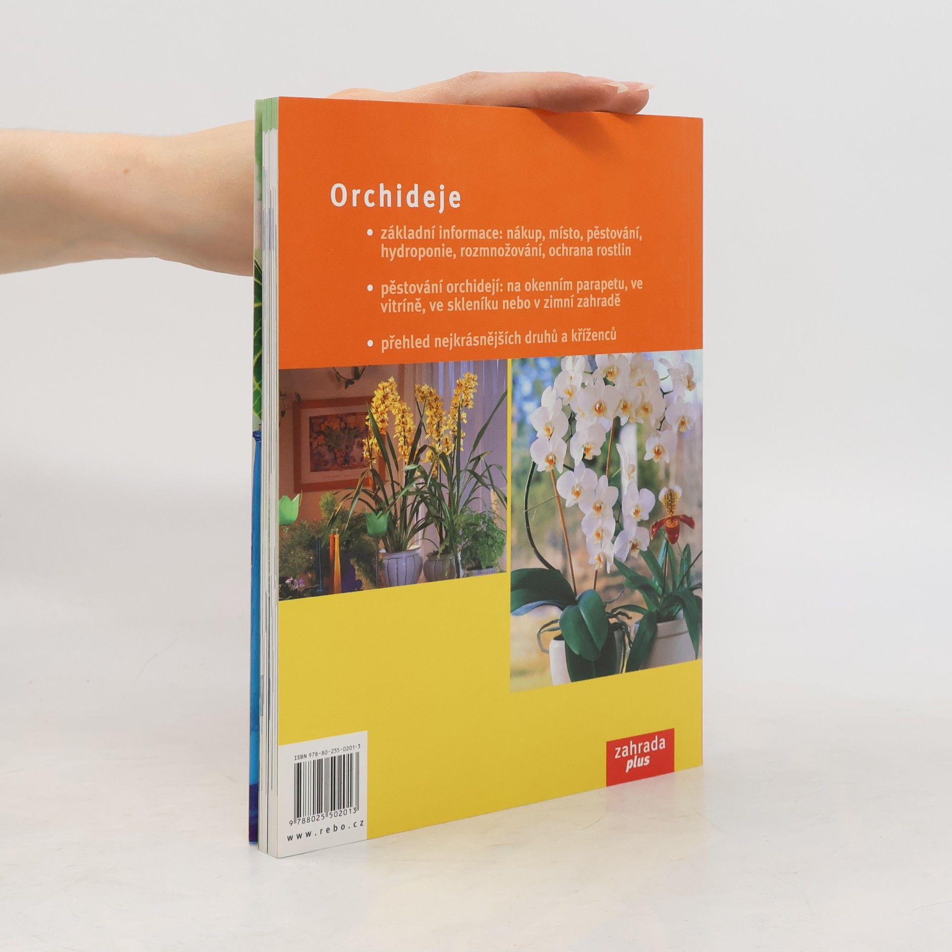 Jörn Pinske Orchideje. Nejkrásnější druhy a hybridy, výběr, pěstování