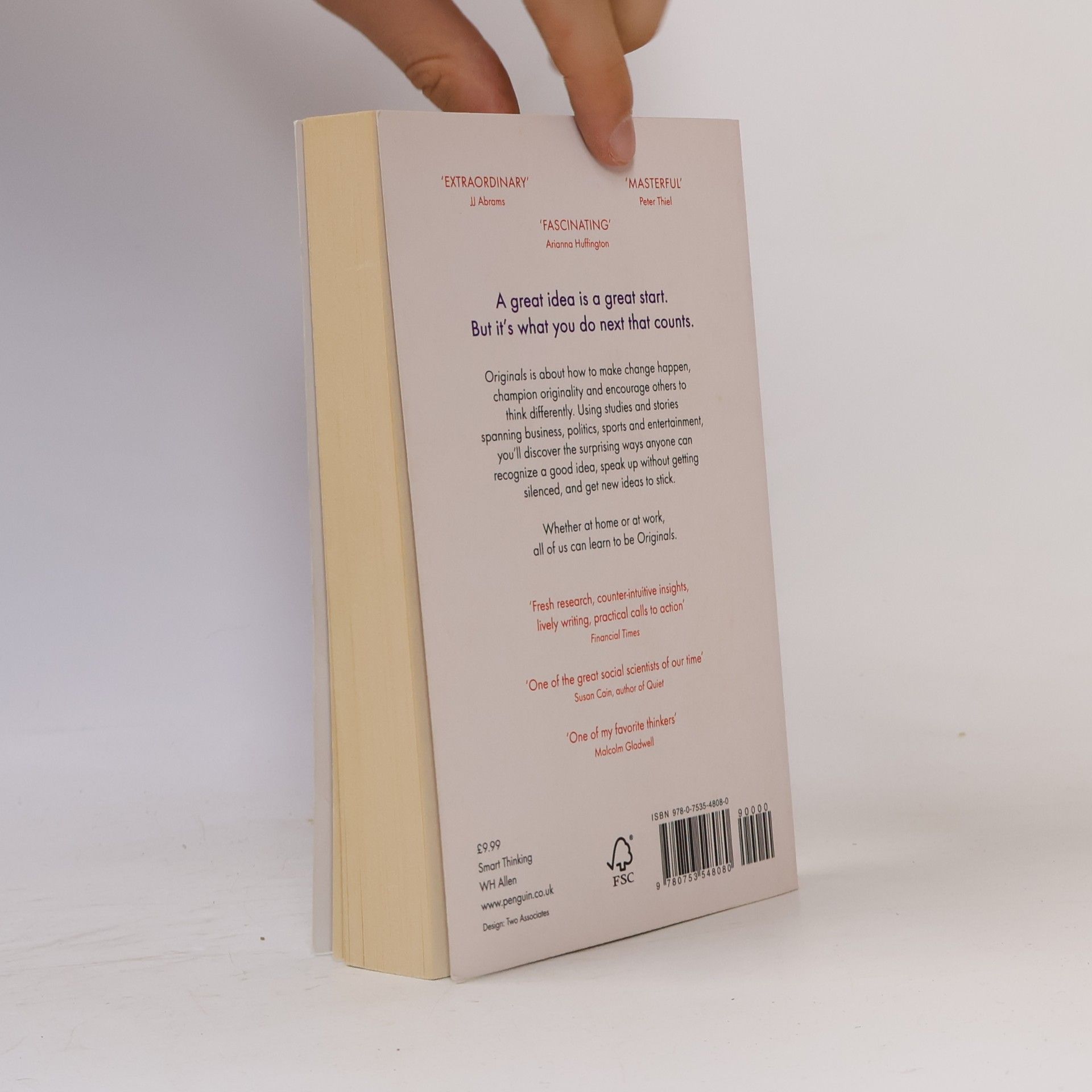 Adam Grant Originals. How non-conformists change the world